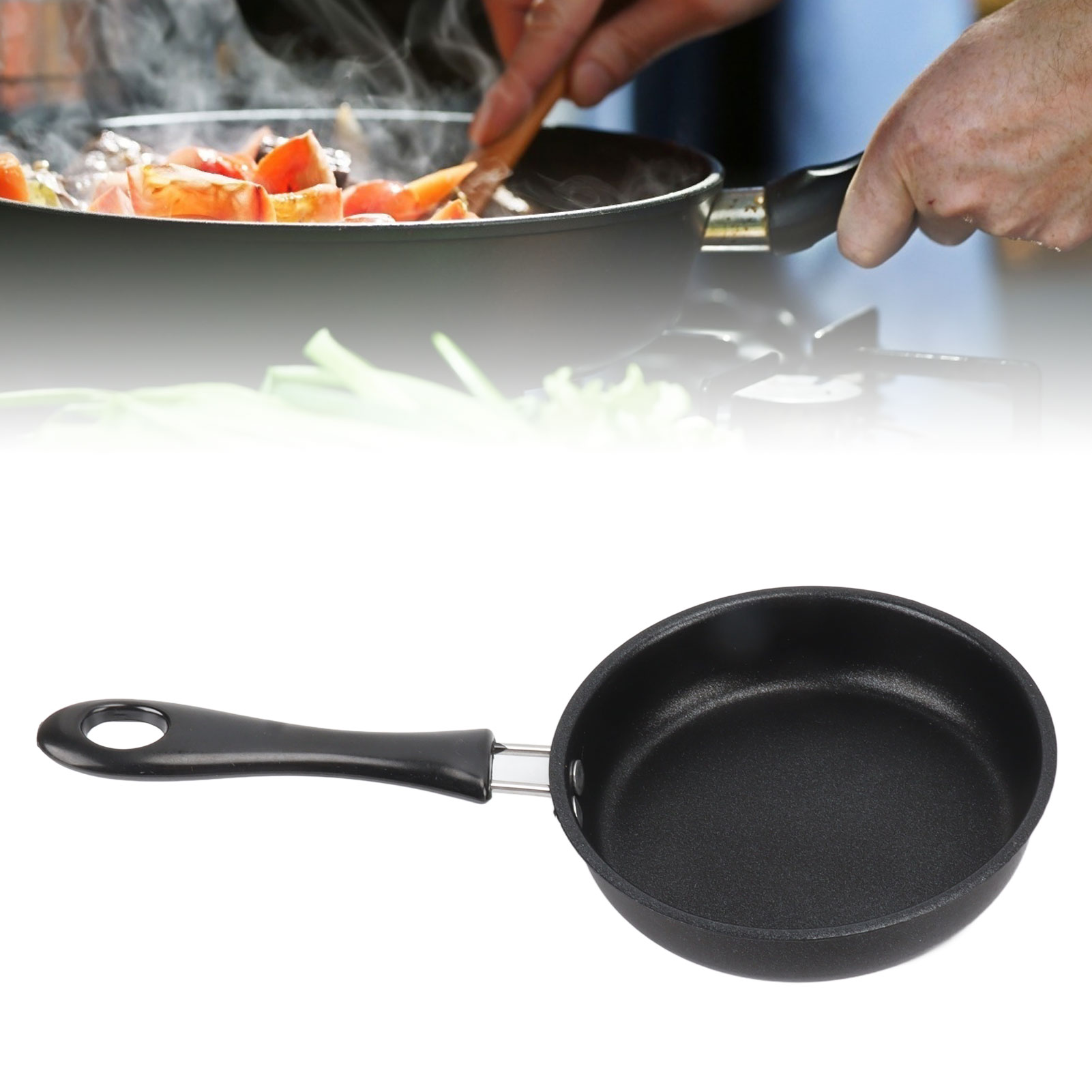 Antihaftpfanne, Eierpfanne, Kleine Haushaltspfanne Mit Geringem Öl- Und Rauchentwicklung, Steakpfanne, 12 Cm.