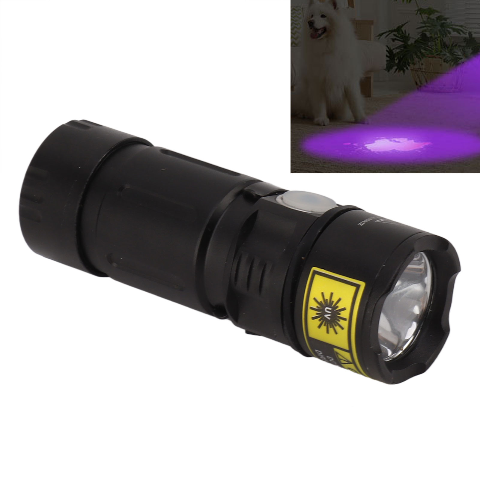 Mini-uv-taschenlampe (395 Nm) Zur Fluoreszenzdetektion, Jadeidentifizierung, Tragbare Ultraviolettlampe, Kosmetiklampe