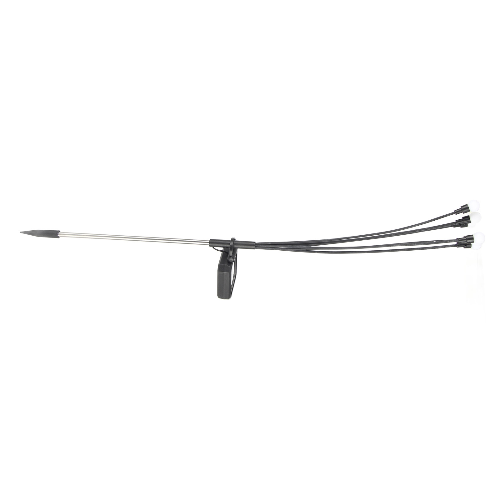 Solarbetriebene Gartenleuchte, Windbetriebene Led-straßenleuchte Mit Glühwürmchen-effekt, Gartendekoration, Festliche Lichterkette, 6 Warmweiße, Flackernde Leuchten