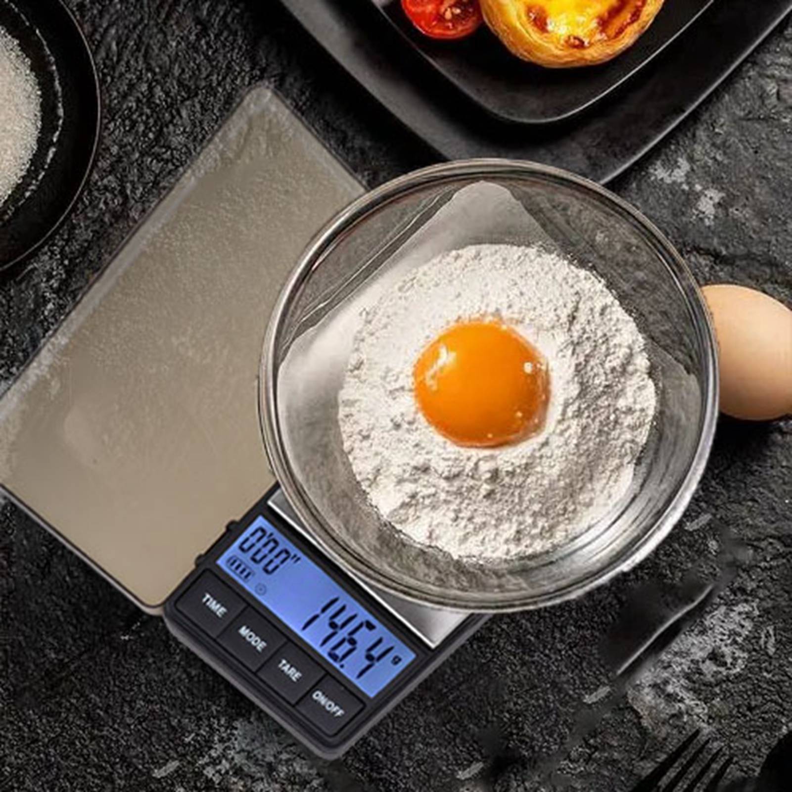 Elektronische Tischkaffeewaage, Miniwaage Für Espressotimer, Waage Für Kaffeeabtropfschale, Waage Für Kaffeemühle