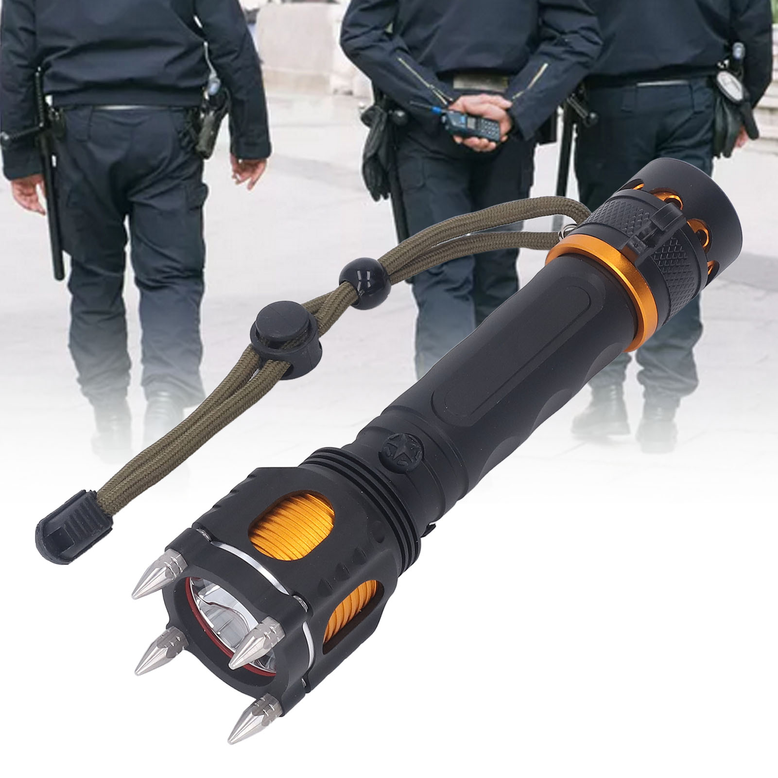 Hochleistungsfähige, Wiederaufladbare Led-taschenlampe, Taschenlampe Zur Selbstverteidigung, Taschenlampe Für Outdoor-patrouillen, Taschenlampe Für Abenteuer-camping, Taschenlampe Für Die Jagd.
