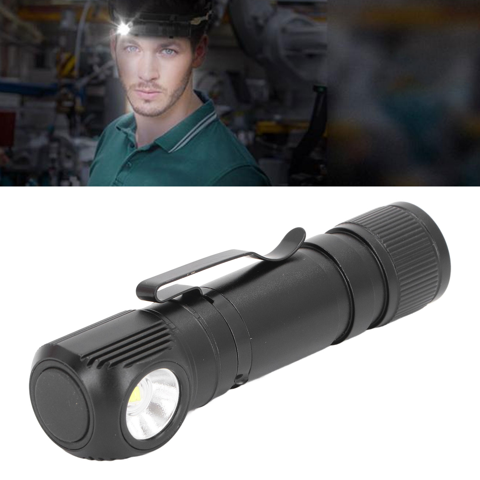 Wiederaufladbare Und Ultrahelle 2-in-1-led-stirnlampe, Abnehmbar Und Wasserdicht, Ideal Zum Campen, Laufen, Wandern Und Als Helmlampe.