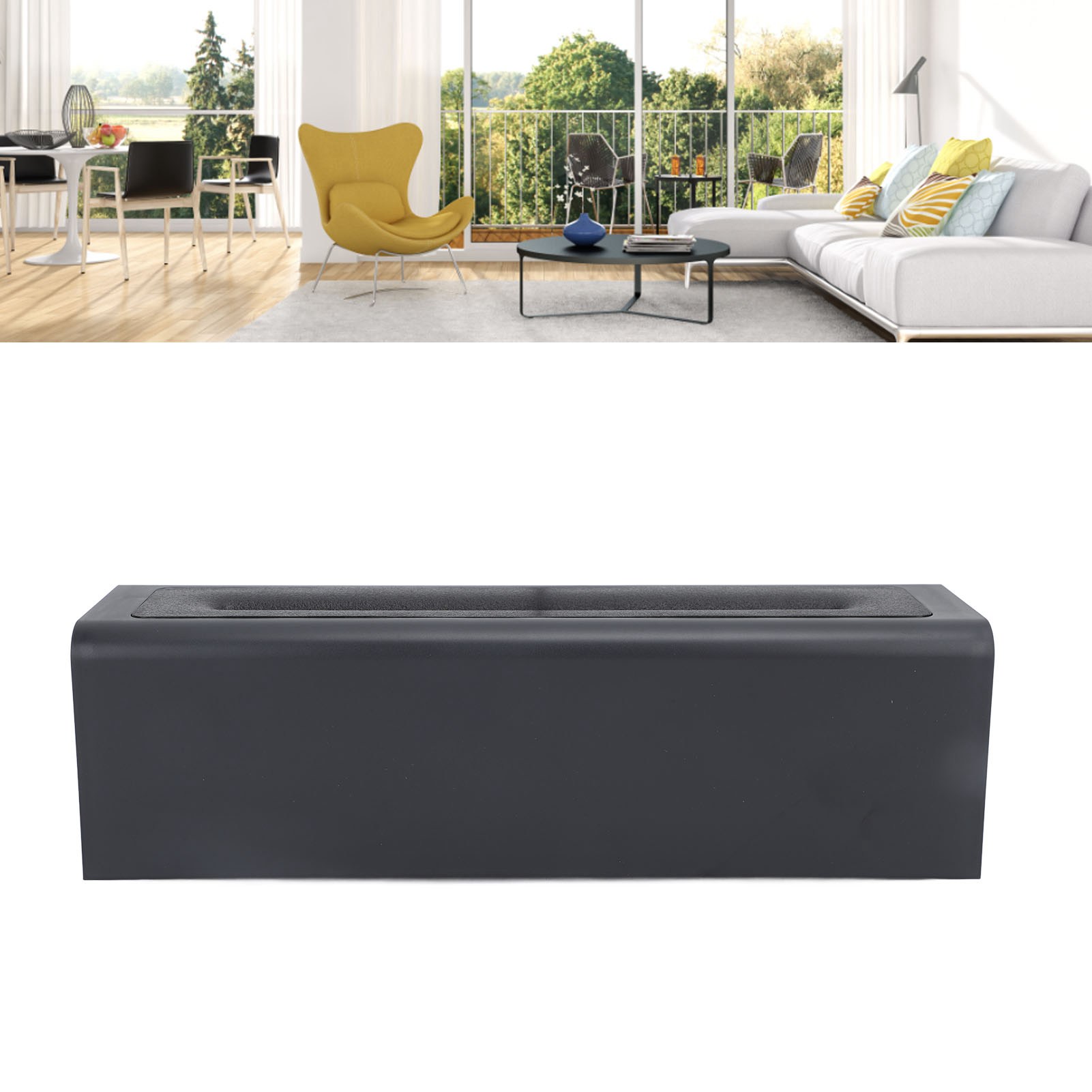 Usb-aroma-diffusor Mit Simulierter Flamme Für Zuhause/büro – Luftbefeuchter – Duftdiffusor Dq711 – Schwarz