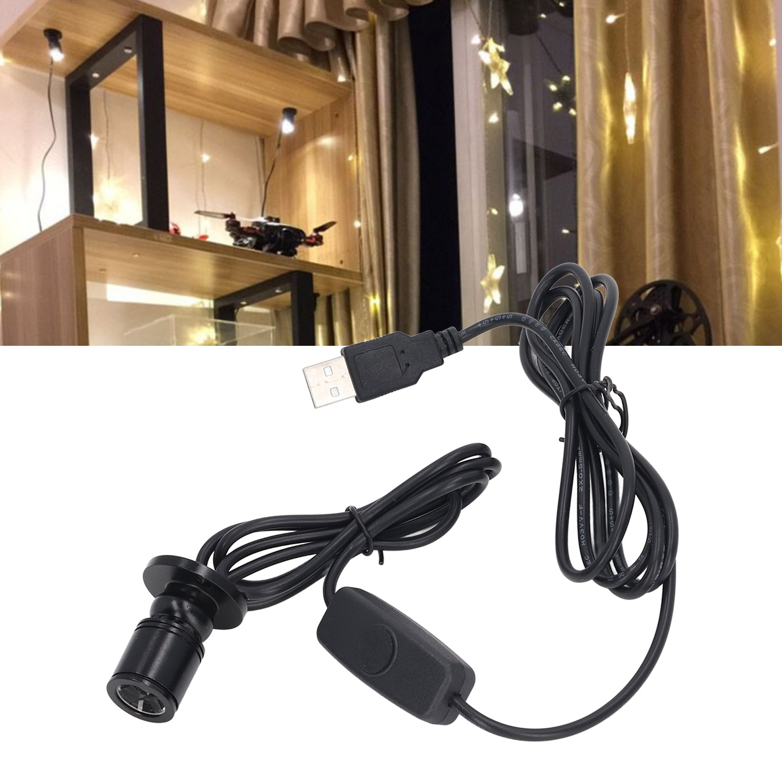 Led-beleuchtung Für Schaufenster, Dimmbare Strahler, Mini-einbaustrahler Für Weinkeller, Usb-strahler, Warmweißes Licht (3000 K)