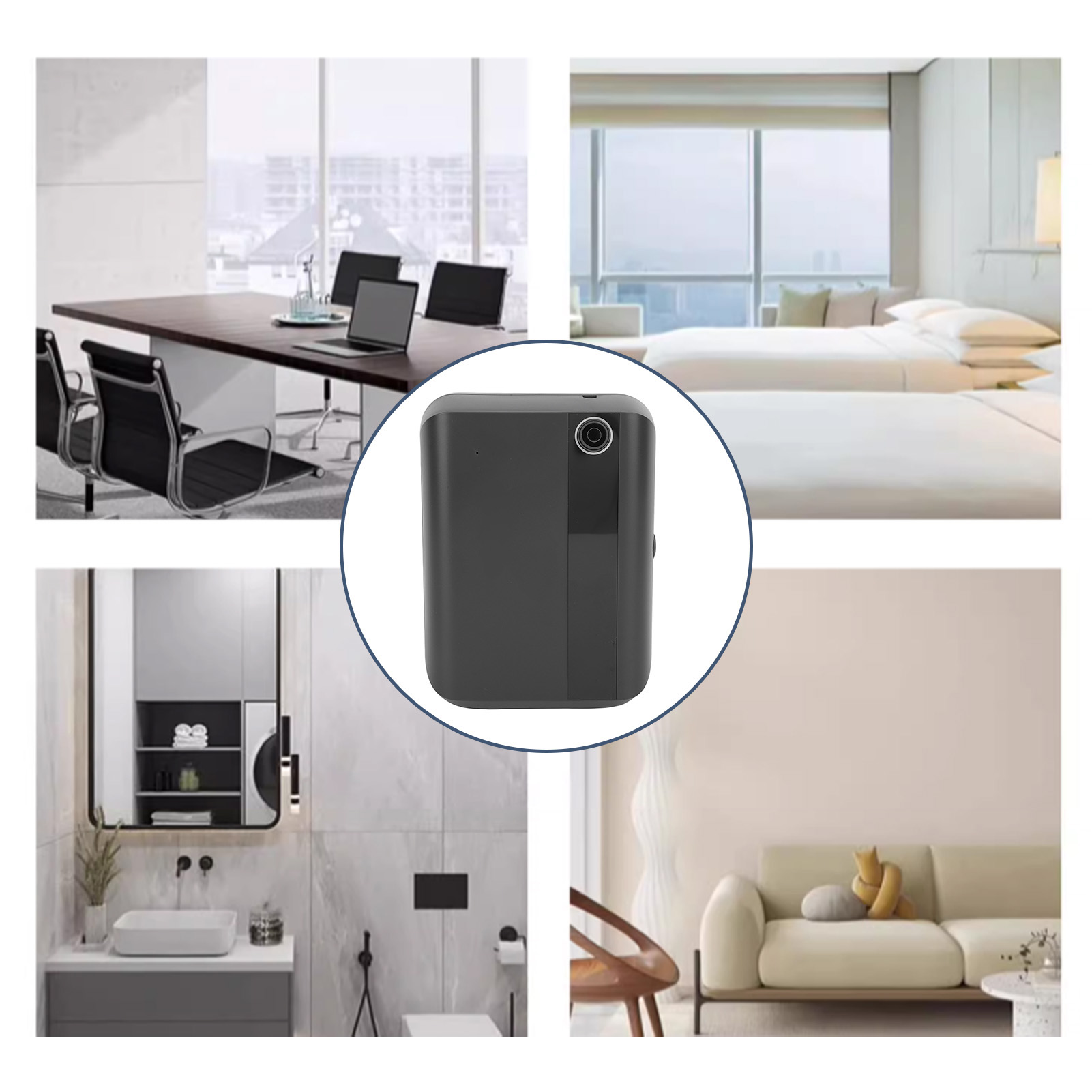 Intelligenter Aromadiffusor, Automatischer Duftverdampfer Für Hotels, Bars, Karaoke-lokale Und Den Heimgebrauch, Ätherische Öle, Schwarz, Europäischer Standard, 220–240 V