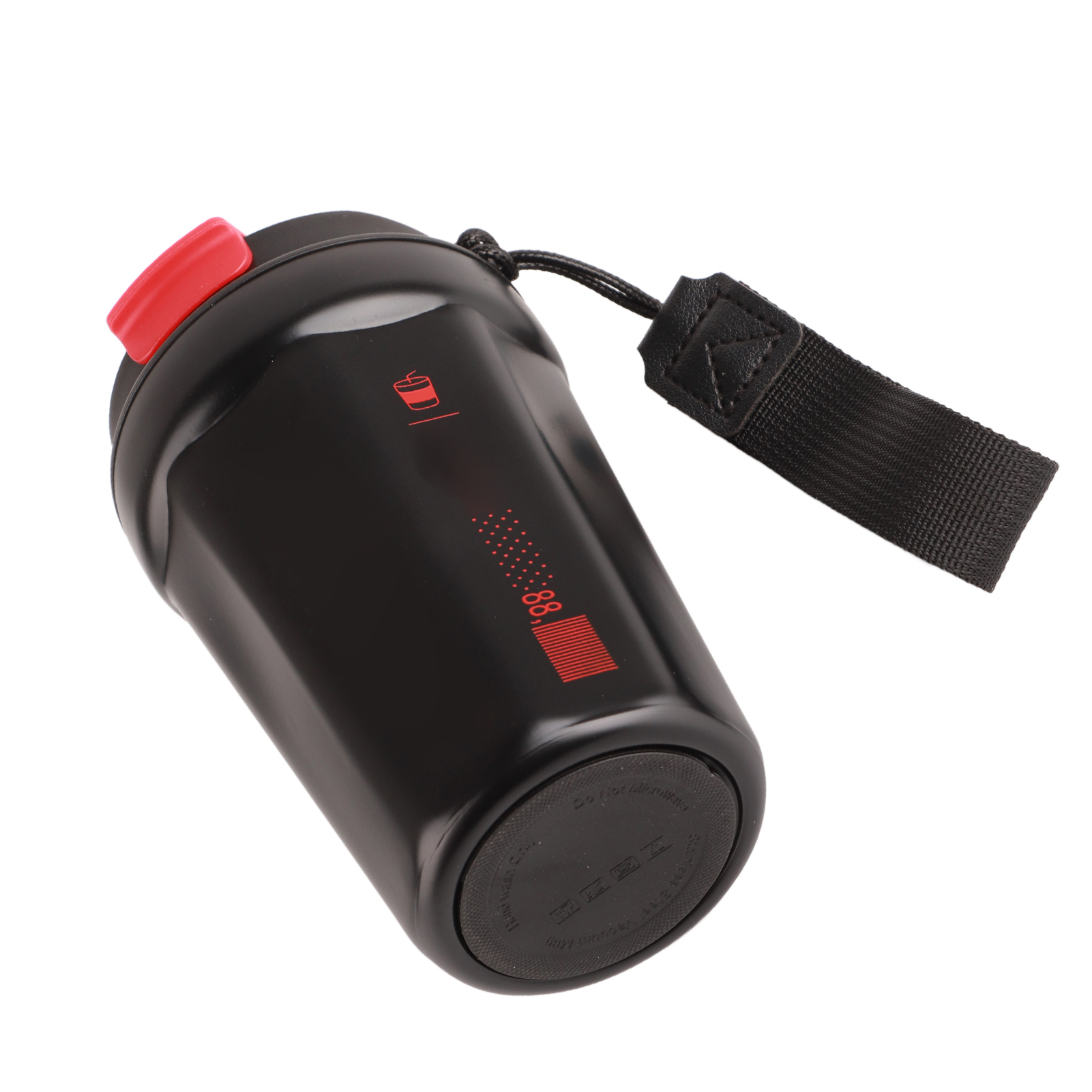 Coca-cola-becher, 390 Ml, Doppelwandig Isolierter Edelstahl, Tragbare Wasserflasche Für Büro Und Auto, Standardfarbe: Schwarz