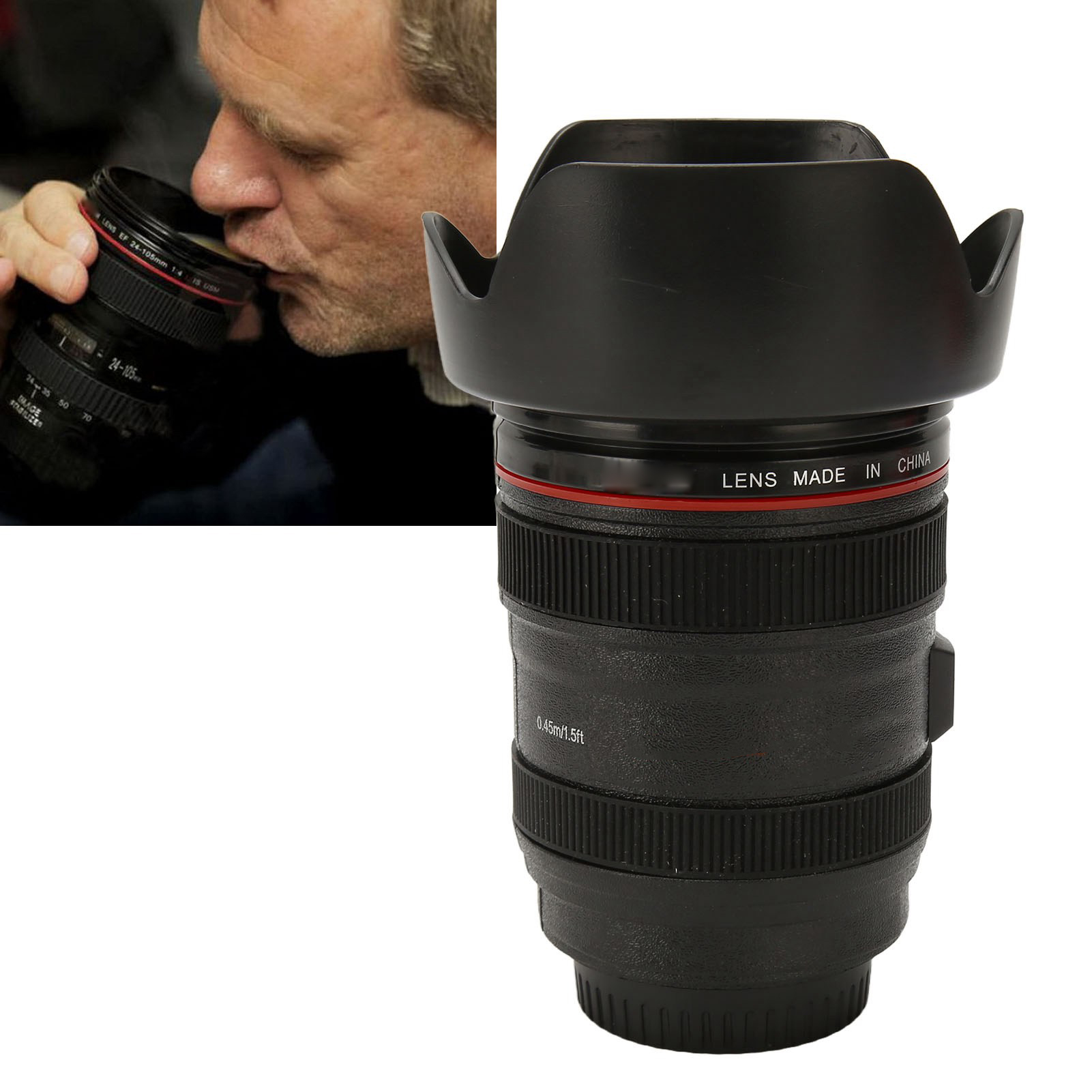 Kreativer Und Personalisierter Becher Der Dritten Generation, Kameraobjektiv-design, Wohnaccessoire, Fotografenbecher, Reisebecher, Unisex-becher.