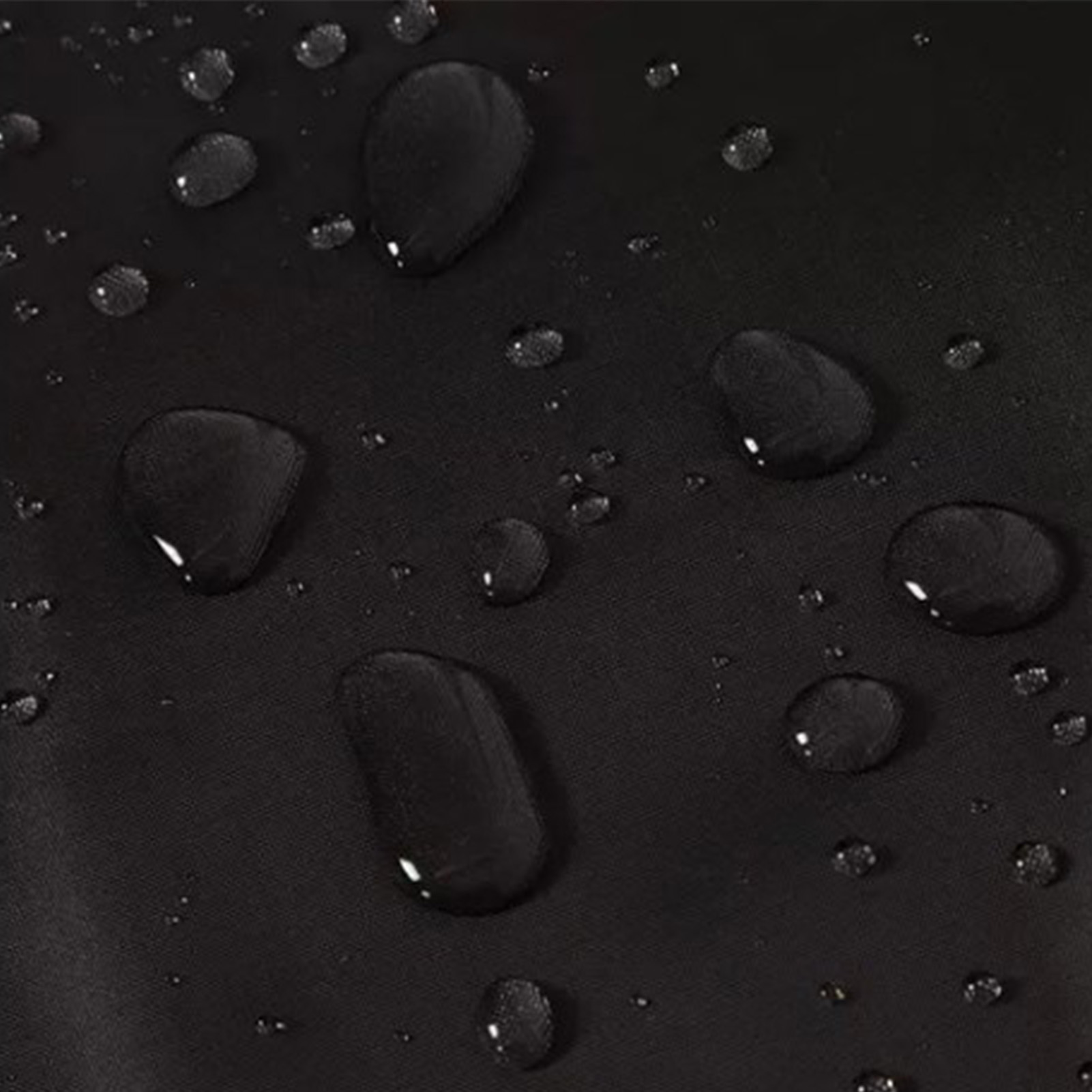 Schwarzer, Einfarbiger Duschvorhang, Wasserdicht Und Schimmelresistent, Dicker Trennvorhang Für Badezimmer, 200 X 200 Cm