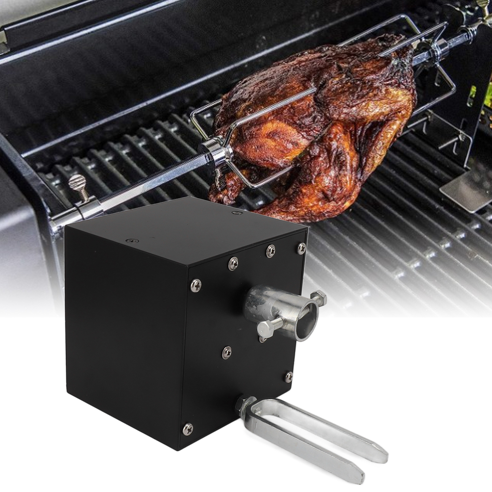 Hochleistungs-grillmotor Mit Hohem Drehmoment Und 1,5 M Langem Usb-stromkabel, 70 Kg Mehrzweck-grillmotor Fy608a-80