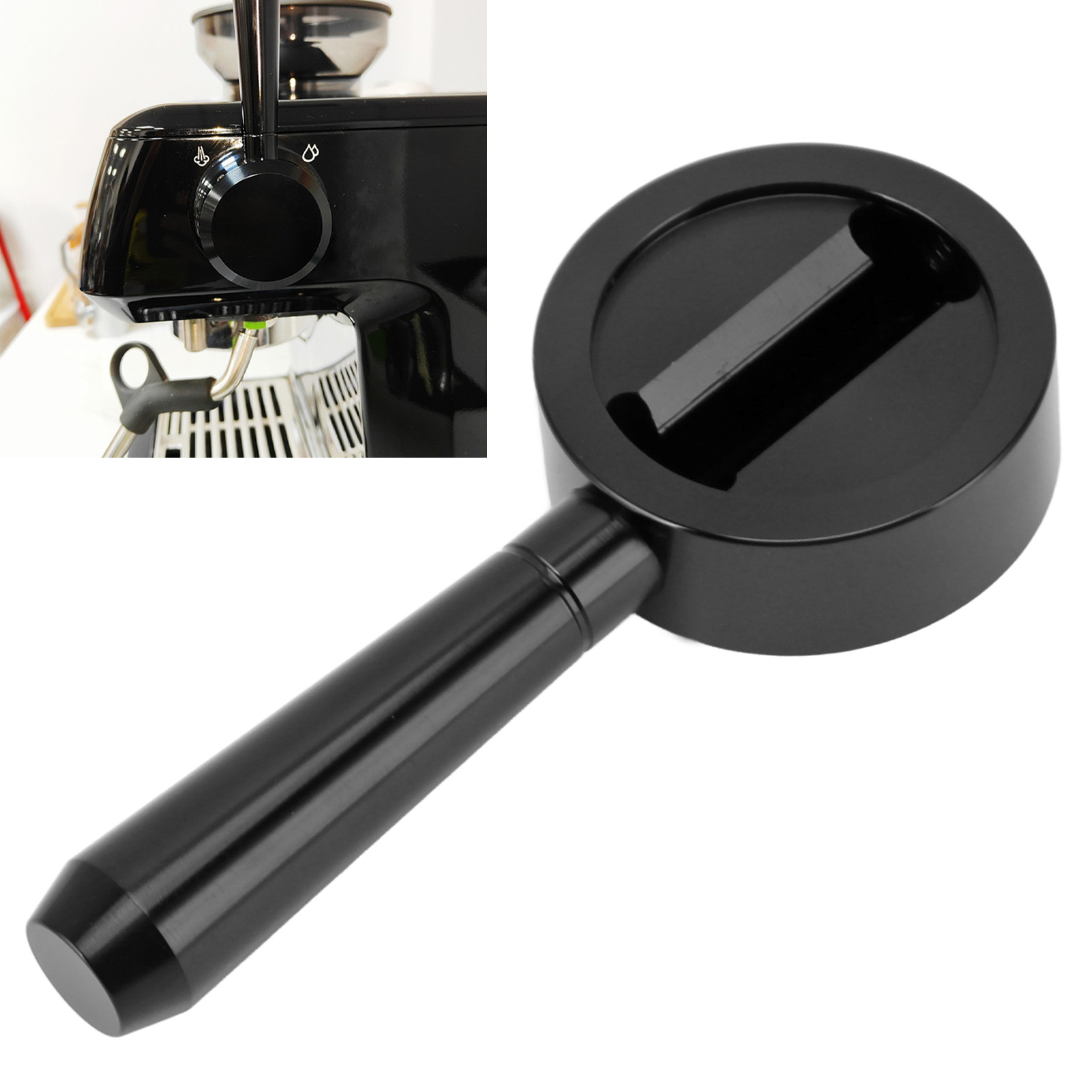 Schwarzer Verlängerungsgriff Für Breville Sage 870/875/876 Kaffeemaschinen.