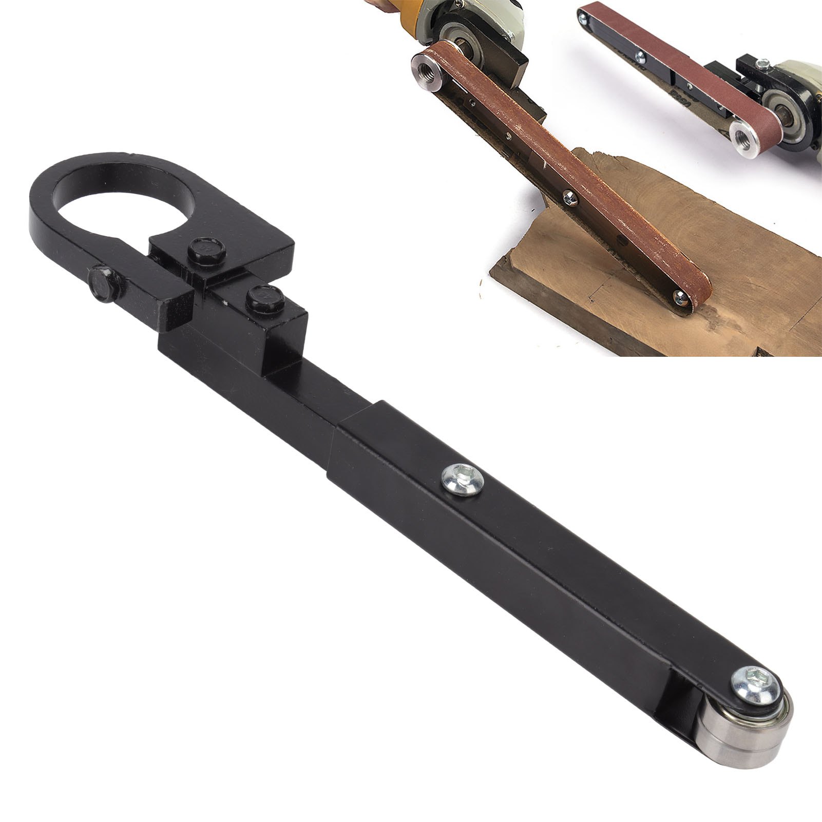 Winkelschleifer Typ 100 Umgebaut Zu Einem Bandschleifer/bandschleifer Für Die Holzbearbeitung Winkelschleifer Typ 125 Umgebaut Zu Einem Mini-bandschleifer.