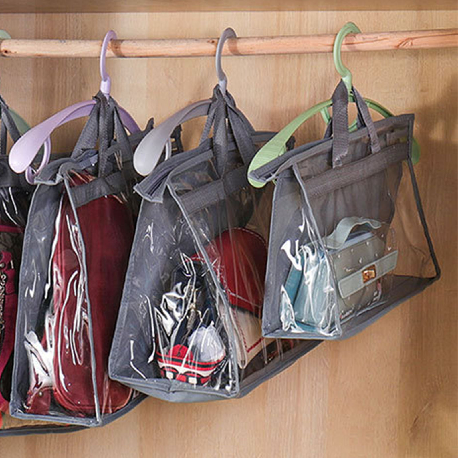 Staubdichte Aufbewahrungstasche, Lederhülle Mit Reißverschluss Für Kleiderschrank, Transparente Schutzhülle, Atmungsaktive Und Wasserdichte Hängeaufbewahrungstasche, Aufbewahrungstasche, Größe L