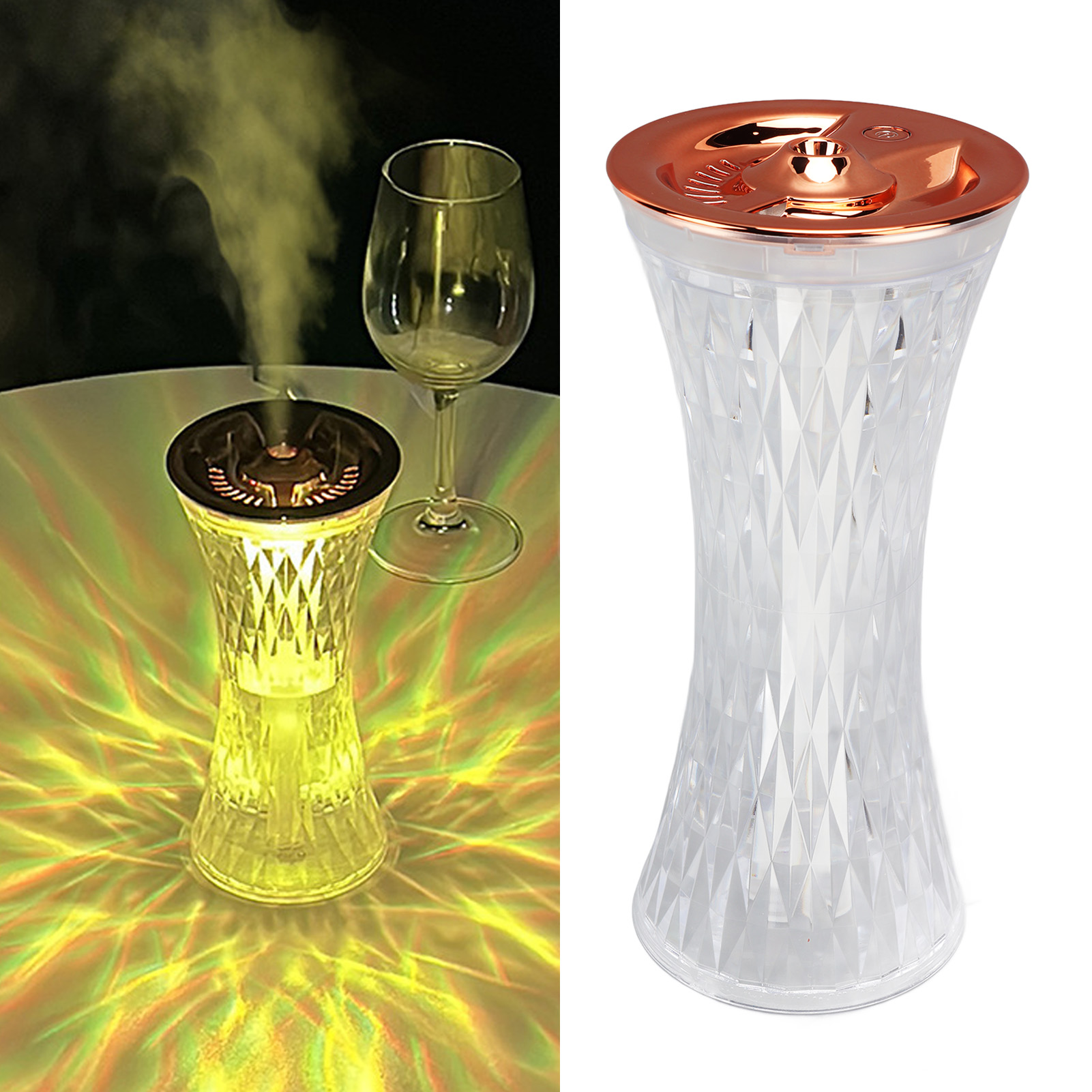 Raumluftbefeuchter Mit Nachtlicht Für Schlafzimmer, Zuhause, Büro, Bar, Usb-aromadiffusor, Luftbefeuchter-nachtlicht
