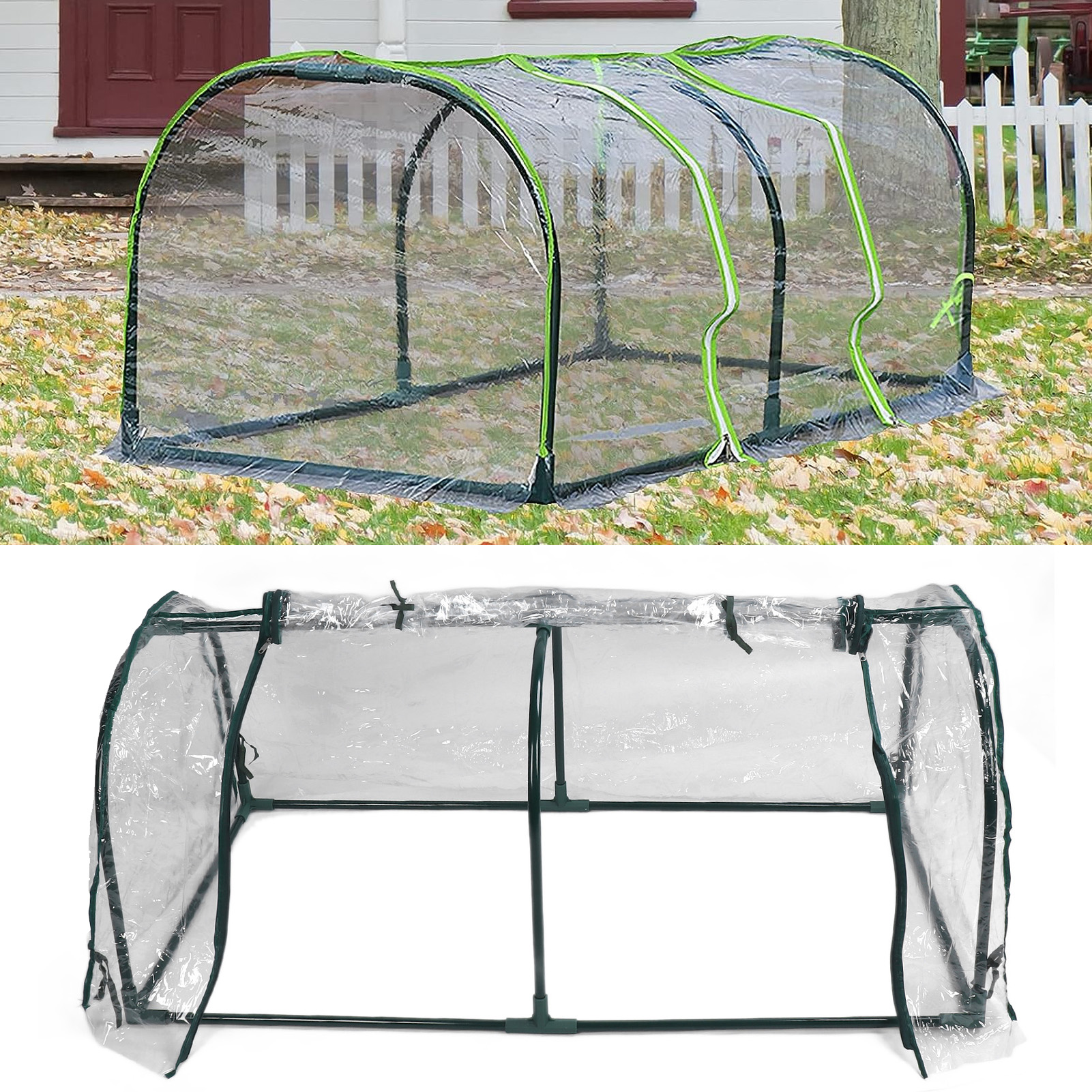 Blumenständer Aus Lackierten Eisenrohren, Mini-gewächshaus, Blumenhaus, Isoliertes Gewächshaus, Regen- Und Sonnenschutz, Transparente Abdeckung, Gewächshaus Für Sukkulenten