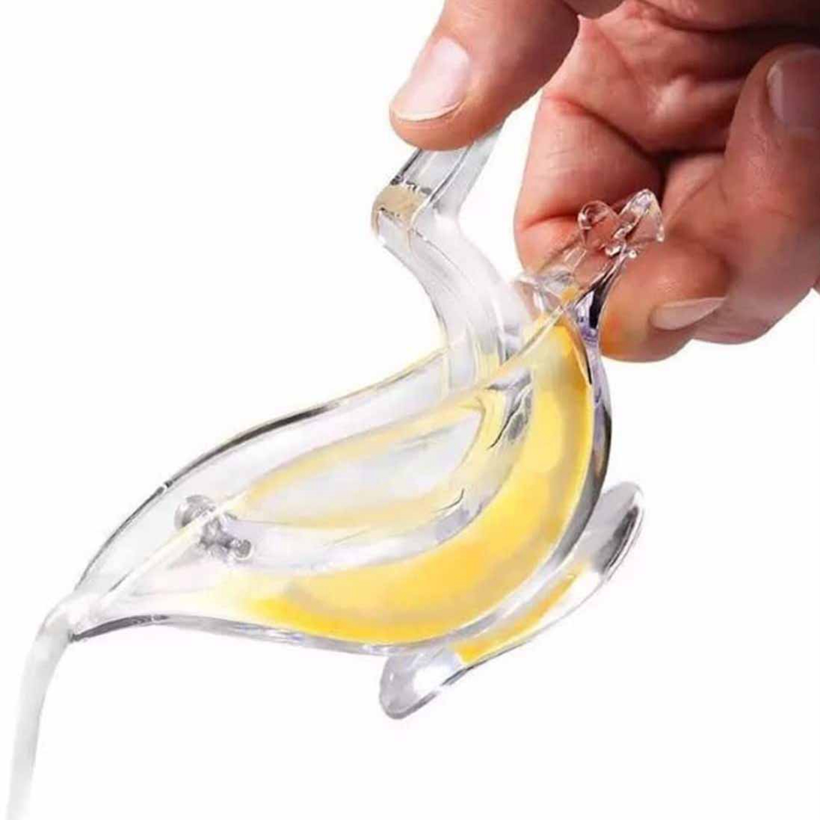 Kreative Mini-zitronenpresse Aus Acryl, Transparente Manuelle Zitruspresse Für Getränke Und Früchte, Formen