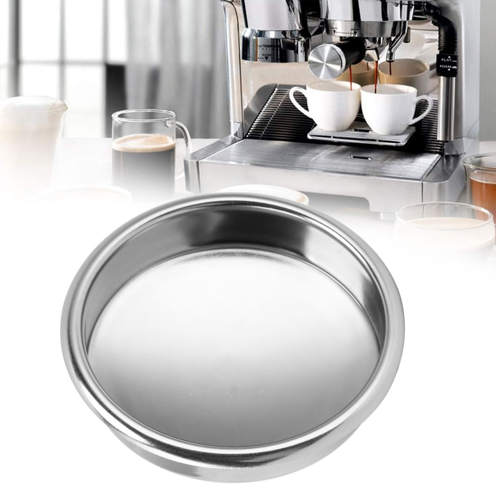 58-mm-edelstahl-durchlauffilter Für Kaffeemaschinen (zubehör Für Sacklöcher)