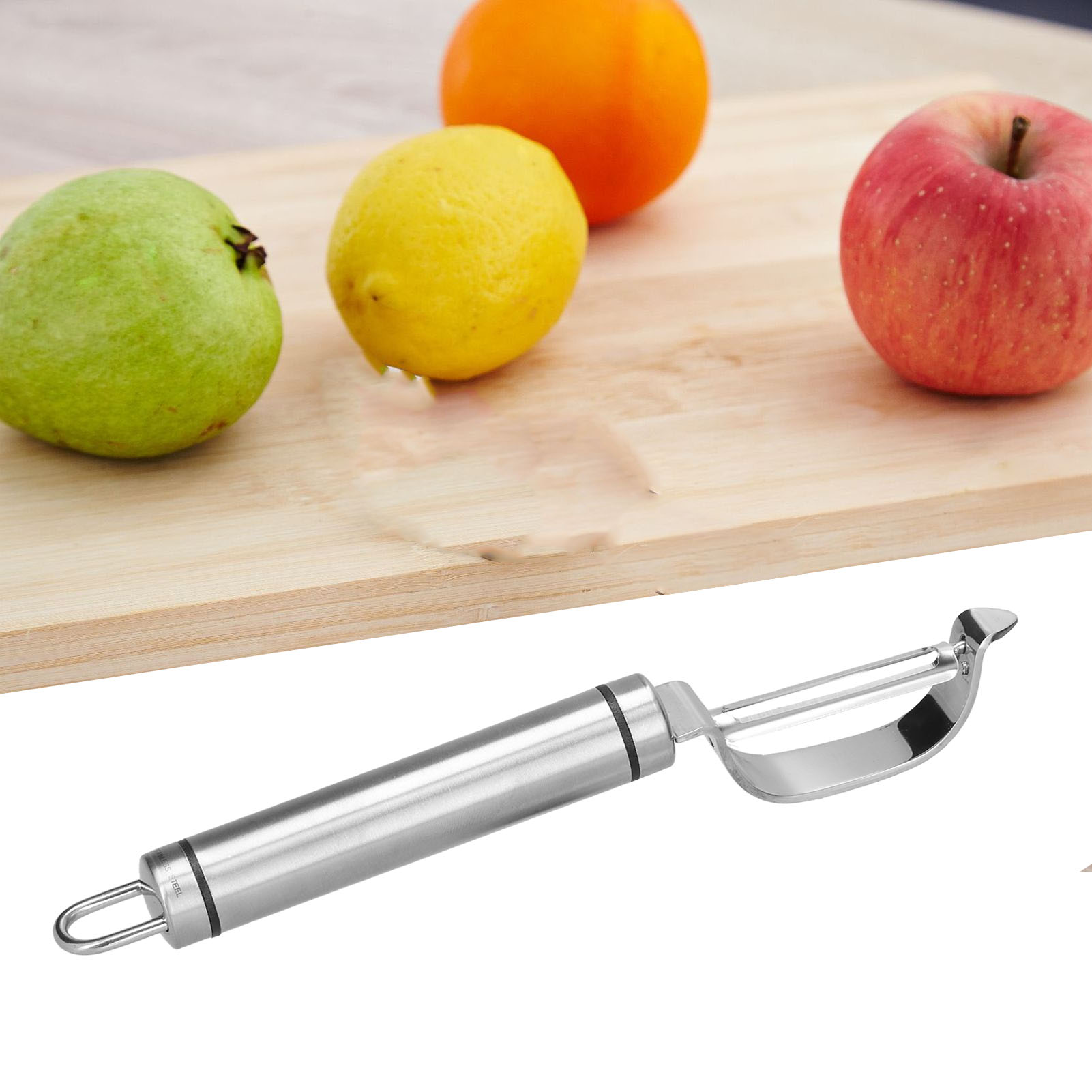 Küchenutensilien: Obstschäler Aus Edelstahl, Apfelschäler, Obstschäler