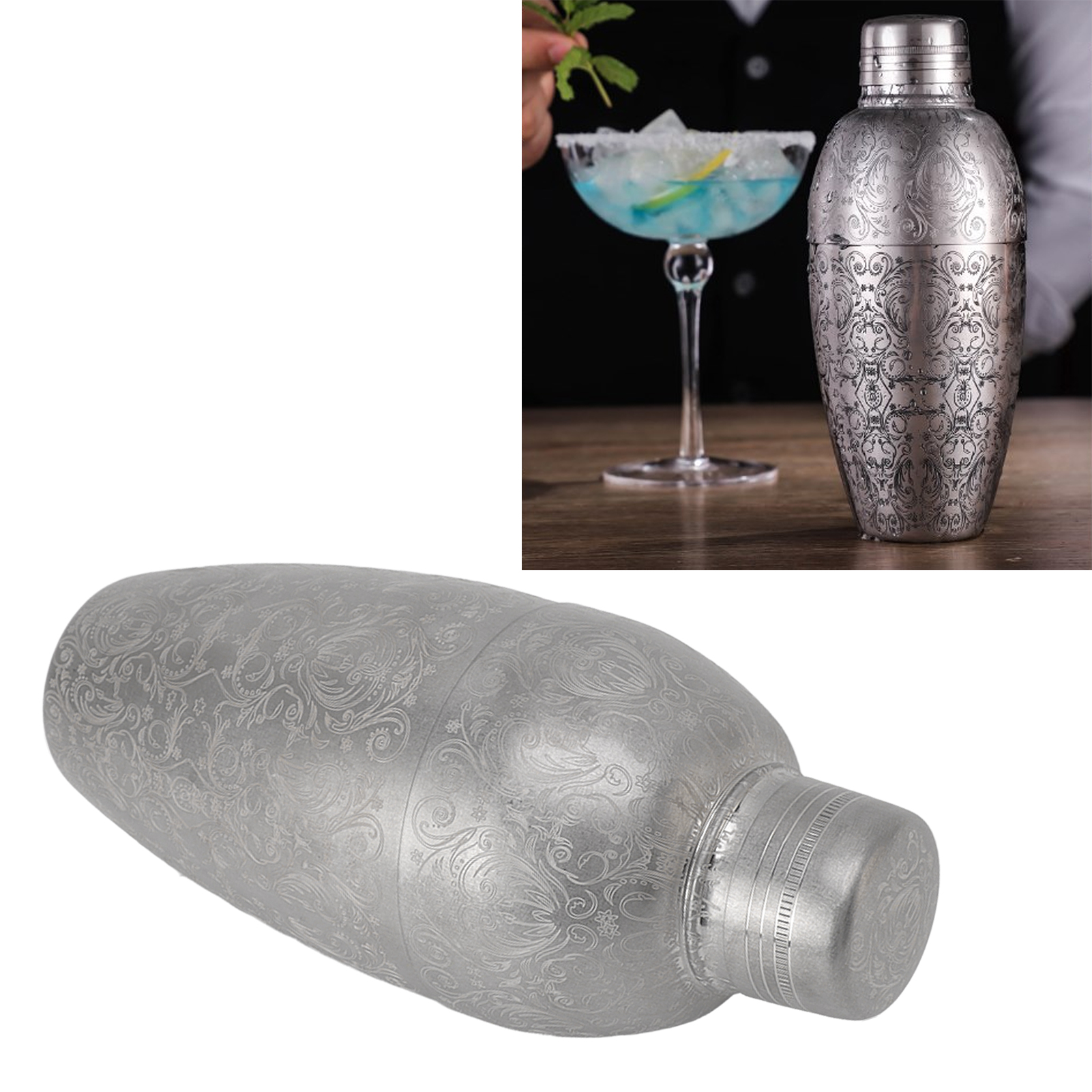 Amerikanischer Boston-shaker, Baron-shaker, Cocktailglas Aus Edelstahl 304, Cocktailshaker.