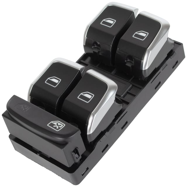 Audi A5 07-17 Fensterheber-Bedienfeld CHROM
