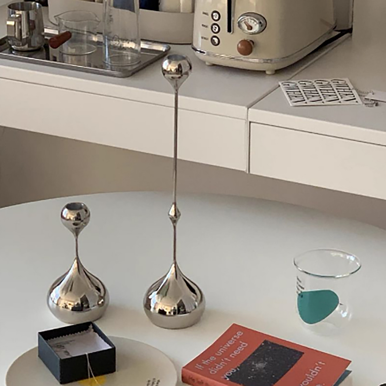 Dekorativer, Tropfenförmiger Kronleuchter, Bewegliche Wasserskulptur, Kronleuchter Für Esszimmer/ausstellungsraum, Romantisches Abendessen Bei Kerzenschein, Wohndekoration, Silber, Stil B.