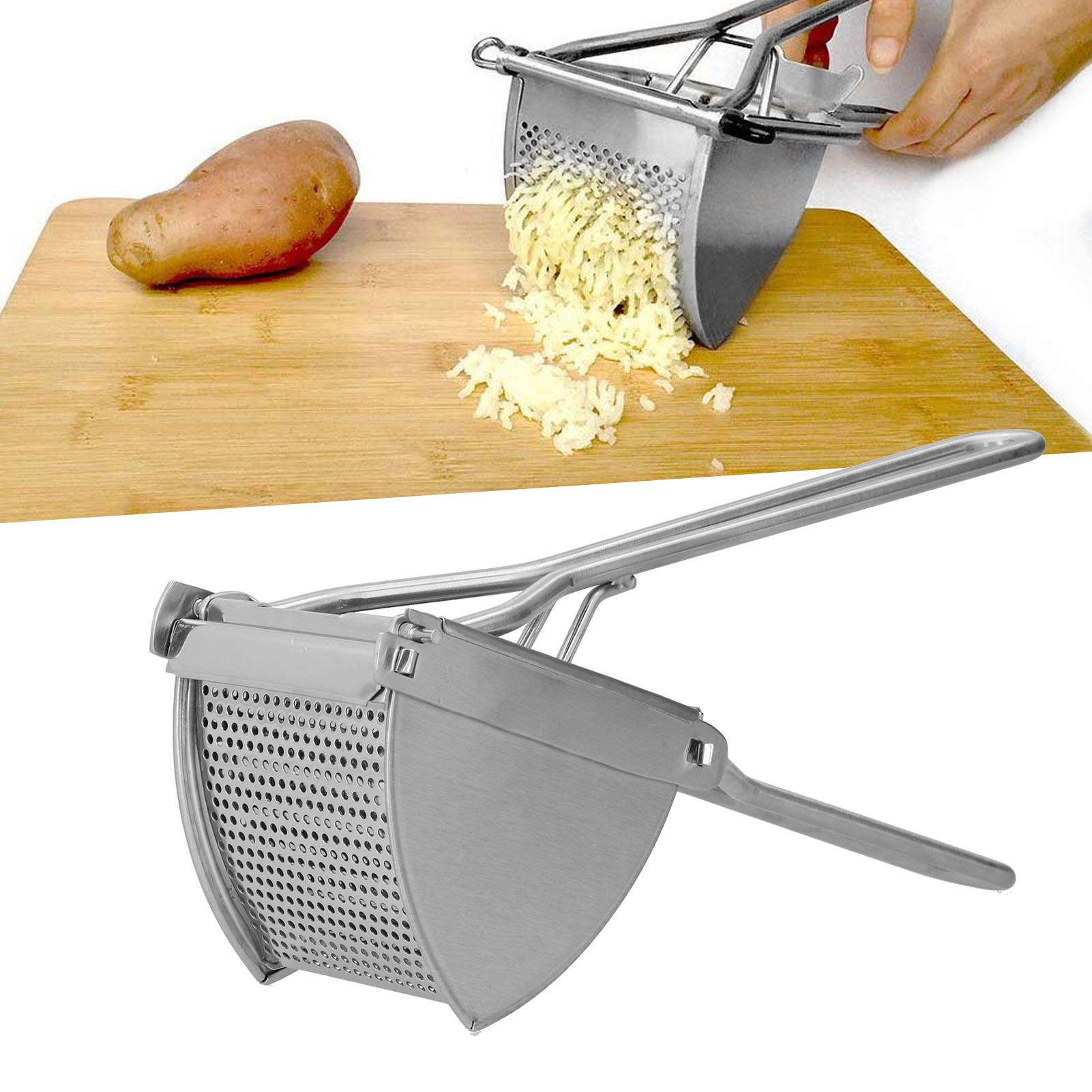 Manueller Kartoffelstampfer, Kartoffelstampfer Aus Edelstahl, Zitruspresse, Kartoffelpüreemaschine