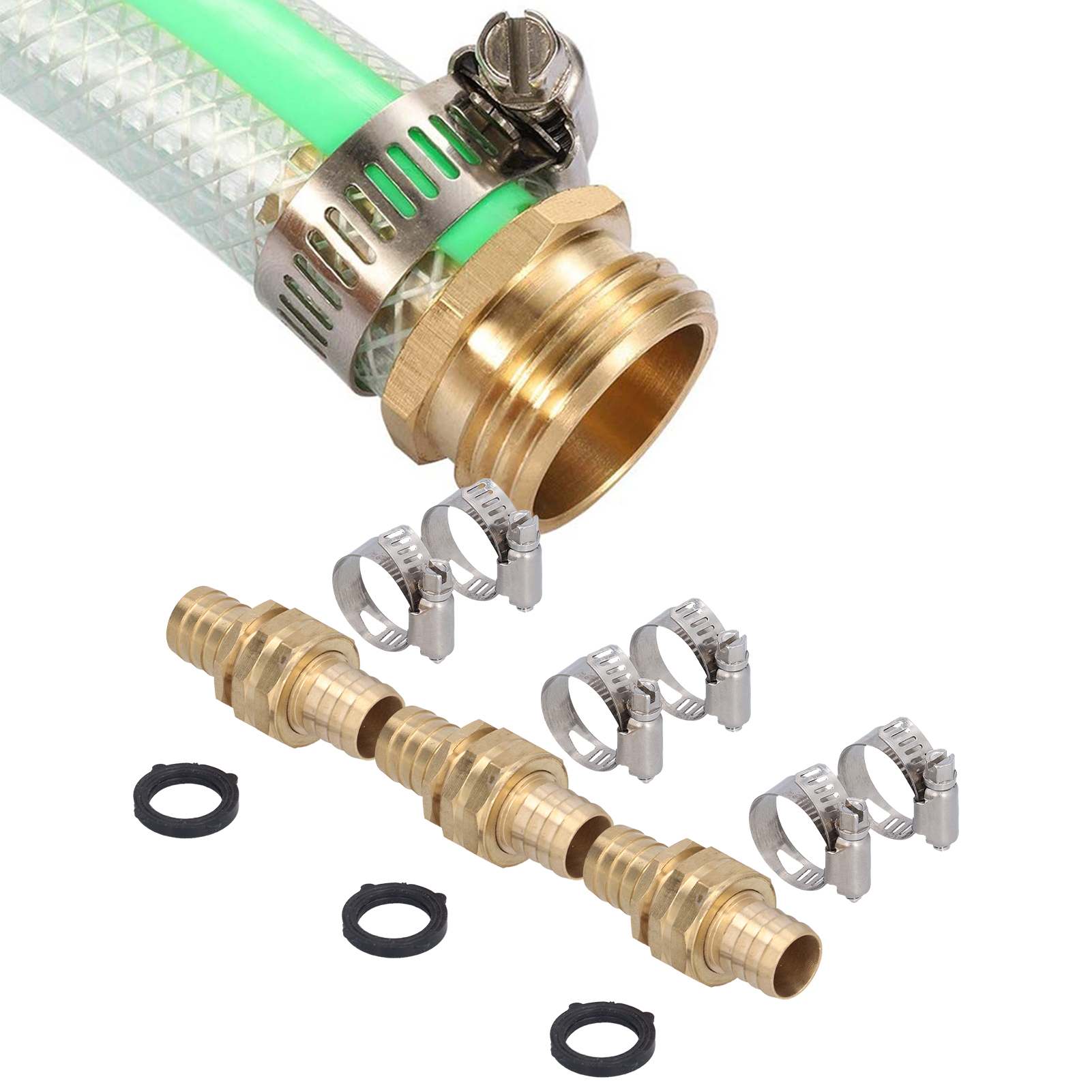Sets/verkauf Von 3/4"-messing-reparaturfittings Für Garten, Rohrreparatur, Kupfer-reparaturfittings, Innen- Und Außengewindefittings