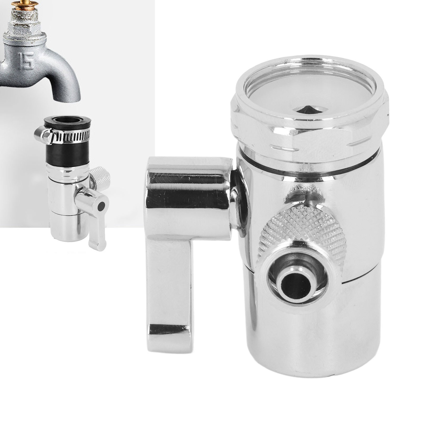 3-punkt-wasserhahnadapter Für Wasserfilter, Wasserhahnumsteller