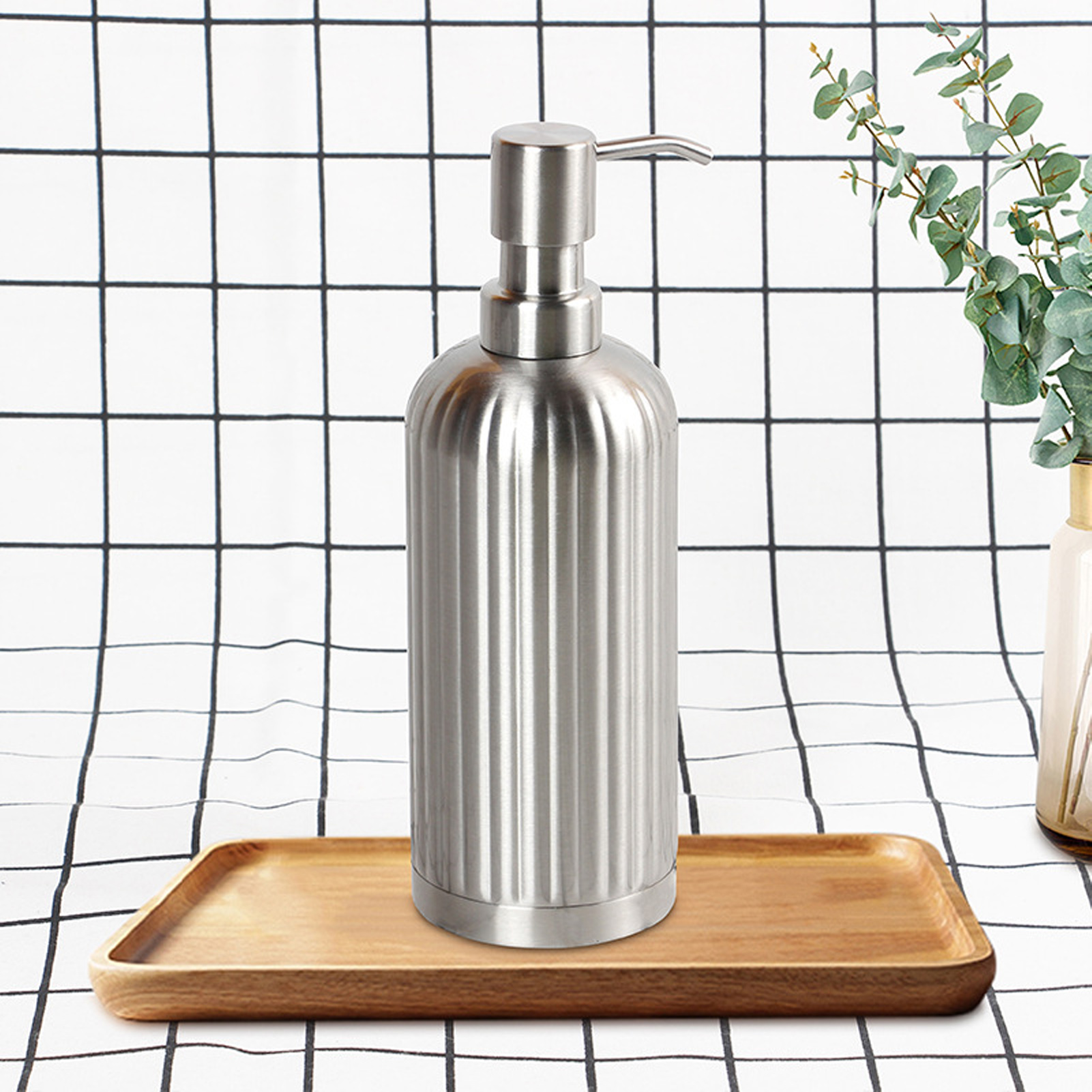 Lotionflasche Aus Edelstahl 304, Duschgelflasche Für Hotels, Flüssigkeitsspenderflasche, Handdesinfektionsmittelflasche