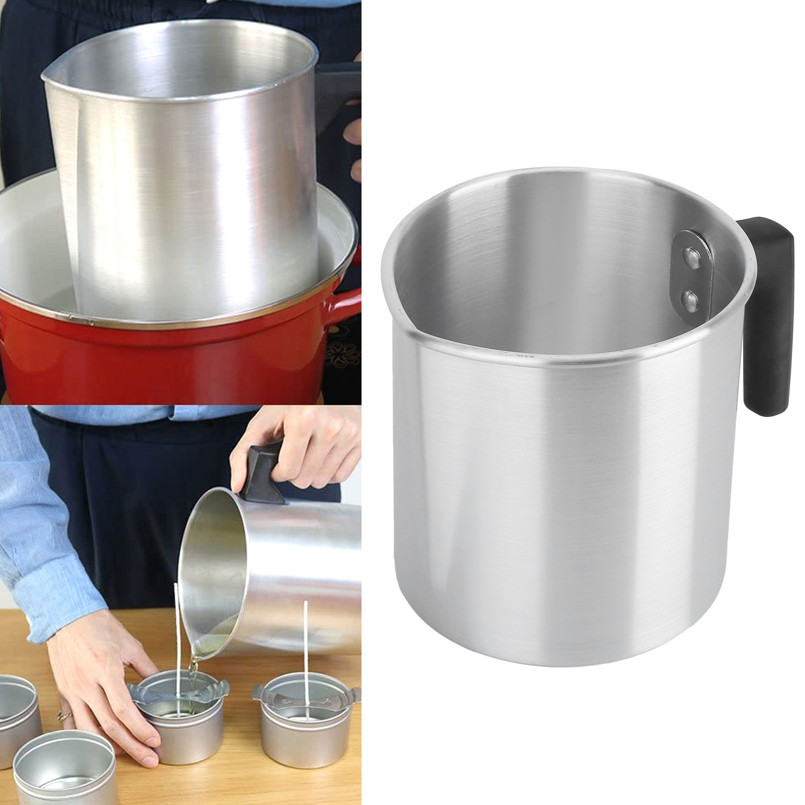 Dieser 1,2-liter-wachsschmelztopf/kerzenofen In Form Eines Adlerschnabels Eignet Sich Ideal Zur Herstellung Von Kerzen, Süßigkeiten, Seifen, Zum Schmelzen Von Schokolade Und Zum Aufschäumen Von Milch.