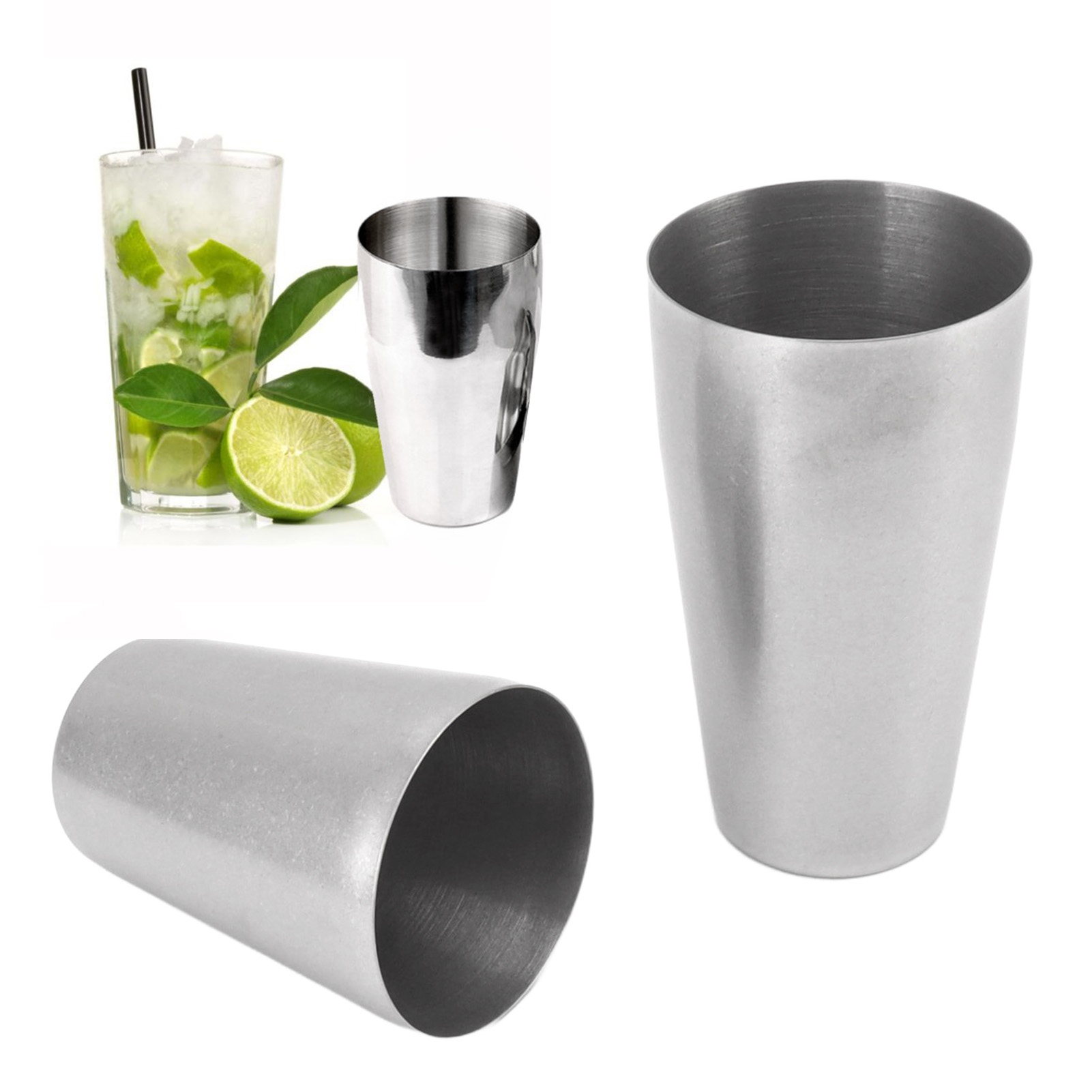 Zweiteiliger Französischer Shaker Aus Edelstahl 304