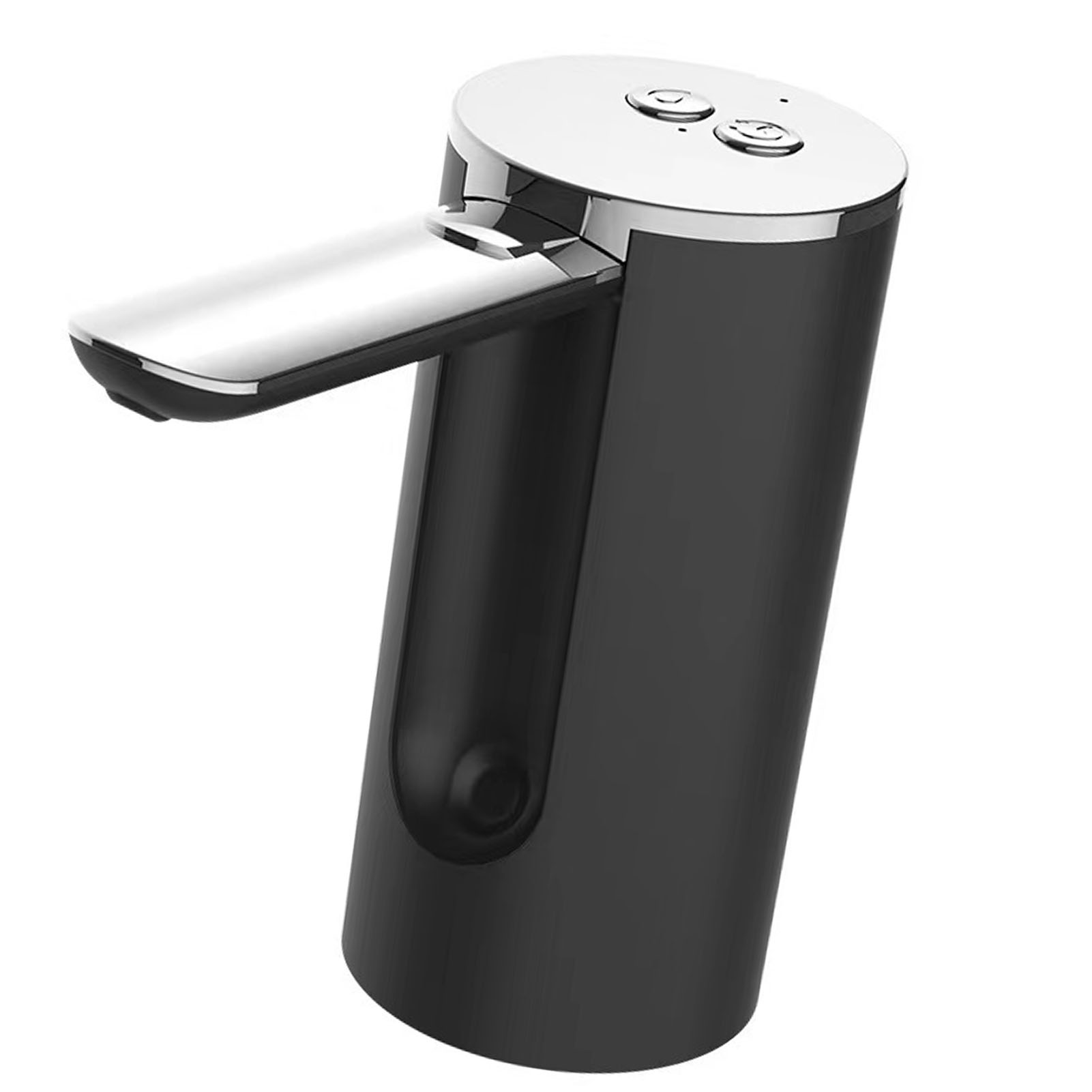 Faltbare Flaschenwasserpumpe, Elektrische Wasserpresse, Wasserspender Für Gereinigtes Wasser, Wasserreiniger, Wasseransaugvorrichtung, Automatische Wasserzufuhrvorrichtung, Silber- Und Schwarzplattier