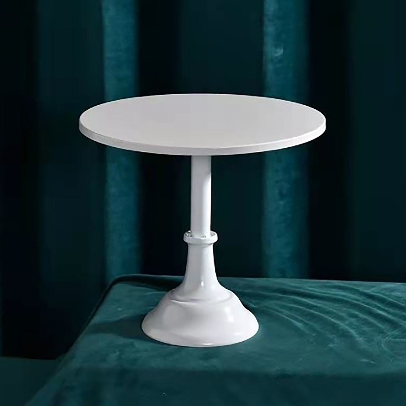 Kuchenständer Aus Metall Im Europäischen Stil, Desserttablett Für Teestuben, Hochzeitsaccessoire, Partytortendekoration, Große Ausführung, Weiß