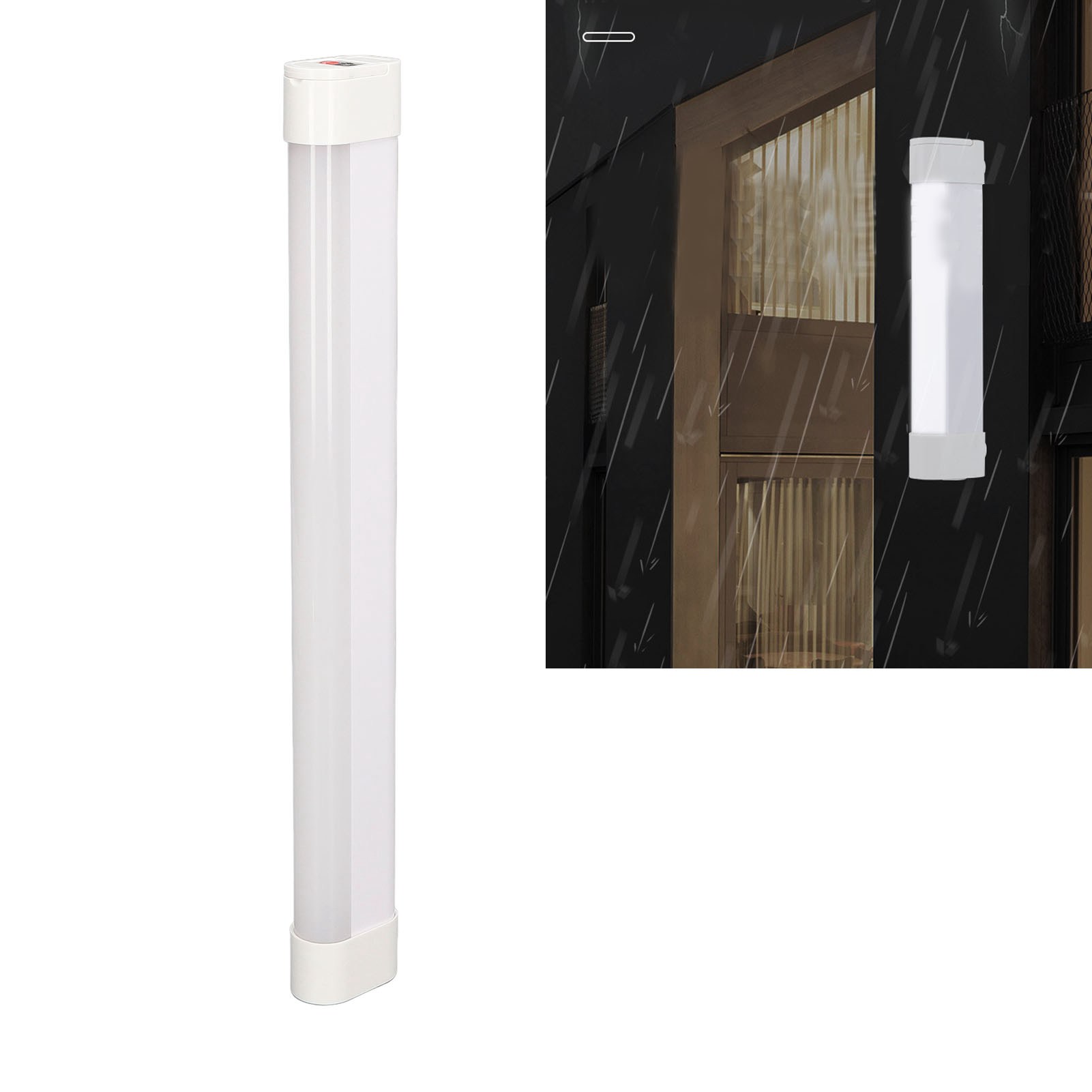 Led-notlichtröhre, Tragbare Led-leuchtstoffröhre Mit Usb-aufladung