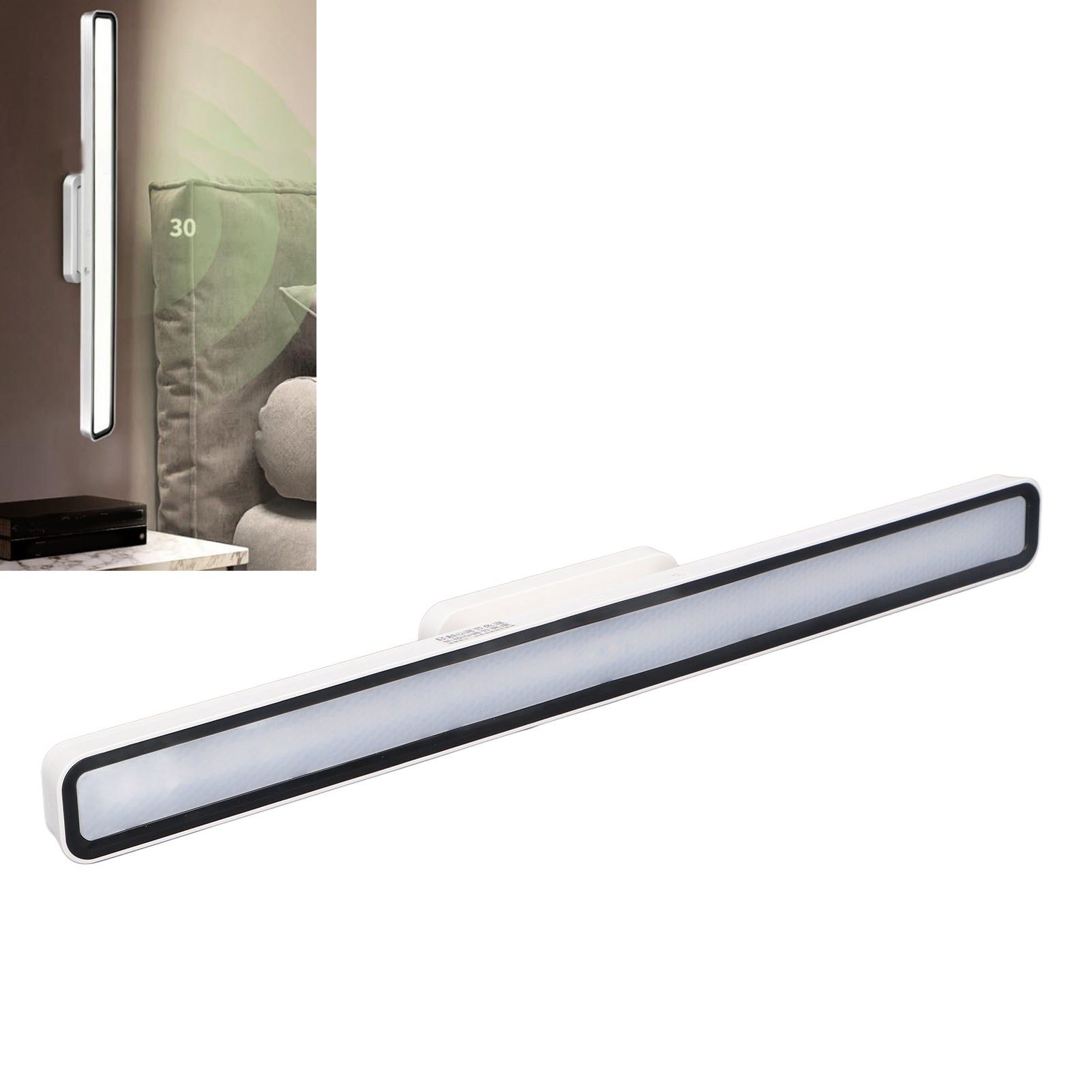 Lichtleiste Mit Einstellbarer Helligkeit, Wiederaufladbar Und Magnetisch Befestigt, Ideal Zum Lesen, Für Schränke, Garderoben, Schminktischspiegel, Nachttischlampen Und Schreibtischlampen.