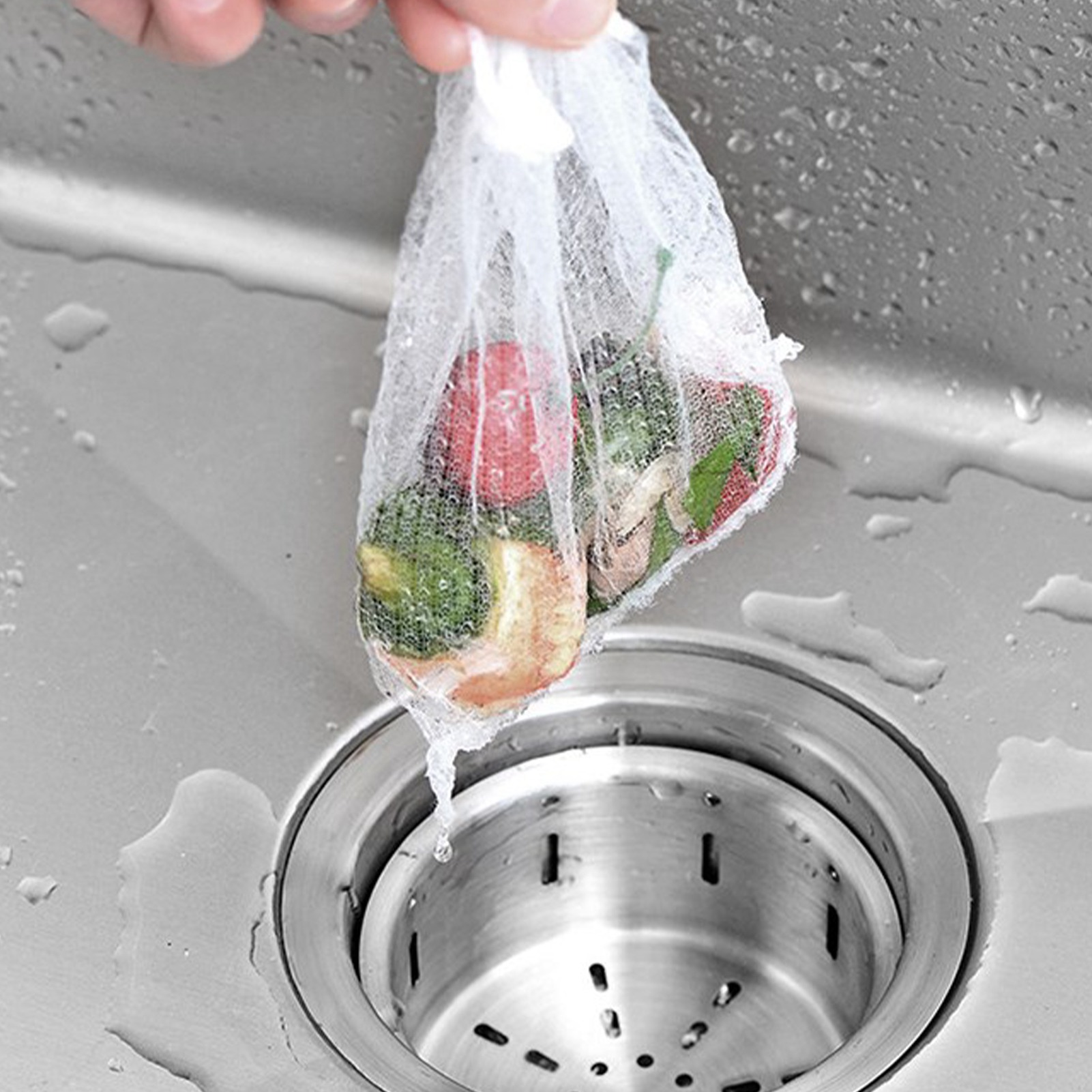 Herausnehmbarer Abflussfilter Für Küchenspülen, Bodenabläufe Und Geschirrspüler.