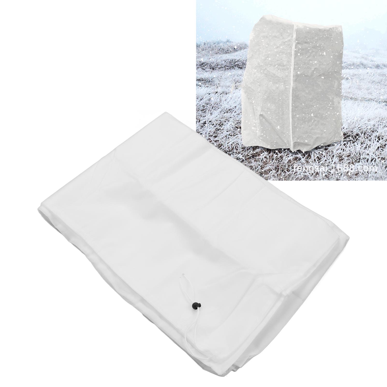 Schutzhülle Für Pflanzen Und Bäume, Ideal Zum Schutz Vor Kälte, Frost Und Insekten Im Winter. Vliesstoffabdeckung, Weiß, 80 × 100 Cm.