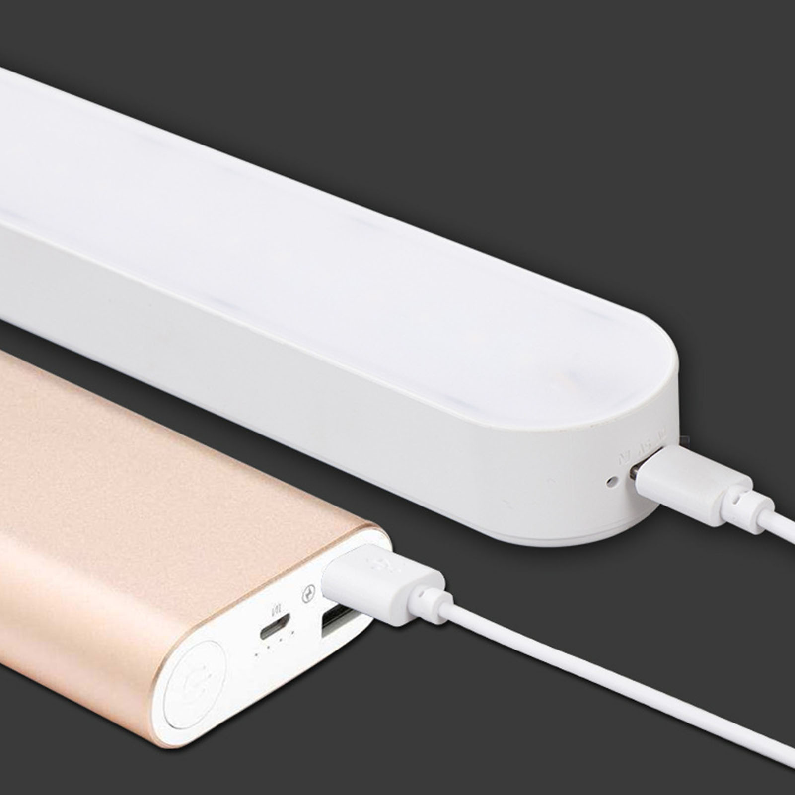 Augenschonende Led-schreibtischlampe, Ideal Für Studentenwohnheime, Schlafzimmer, Nachttische, Usb-ladefunktion, Magnetisches Design, Wiederaufladbare Leuchtstoffröhre + Fernbedienung.