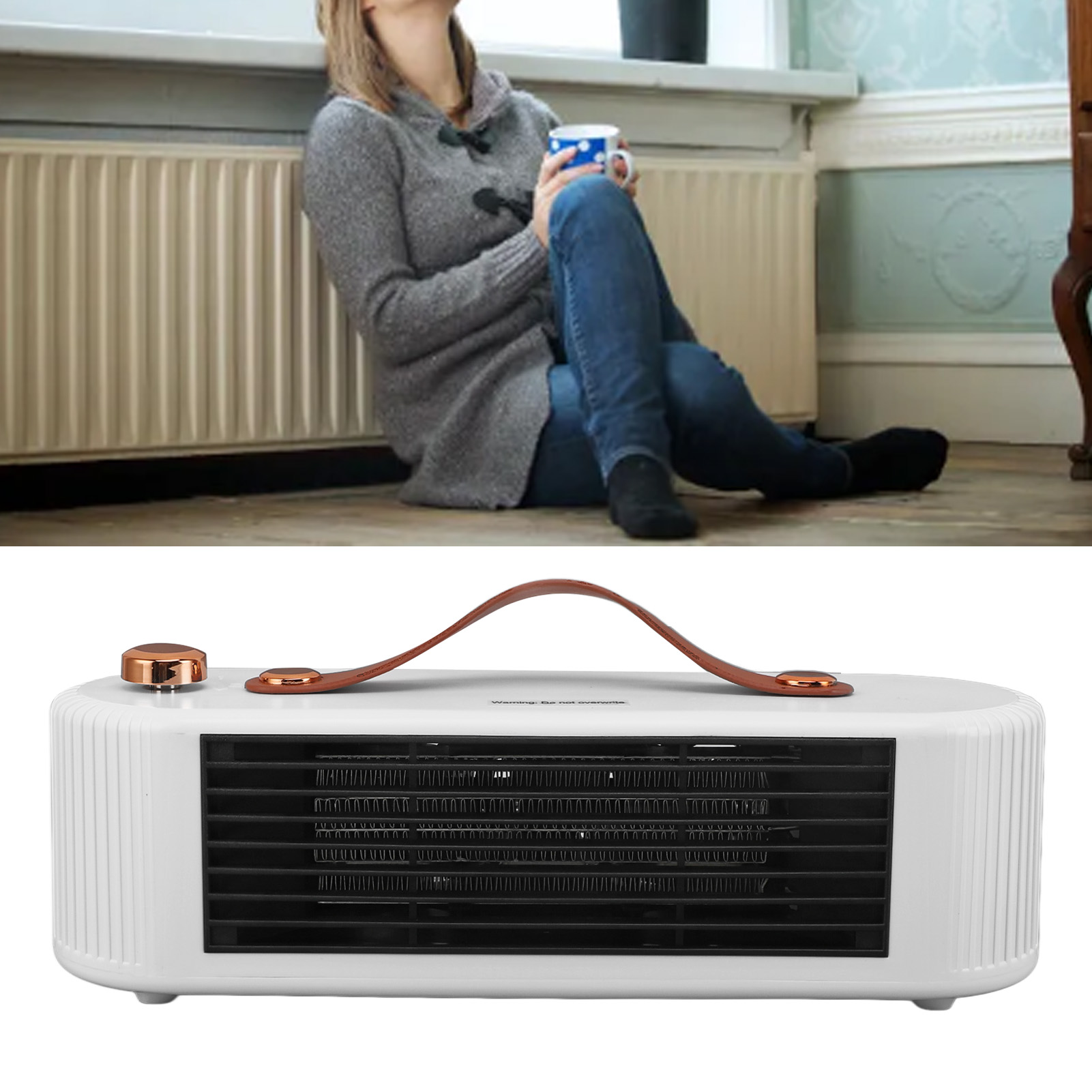Kleiner Elektroheizer Für Zuhause, Wohn- Und Schlafzimmer, Schnelles Aufheizen, Energiesparend, Ptc-heizung, Multifunktionaler Elektroheizer Für Büros, Europäischer Standard 110–220 V