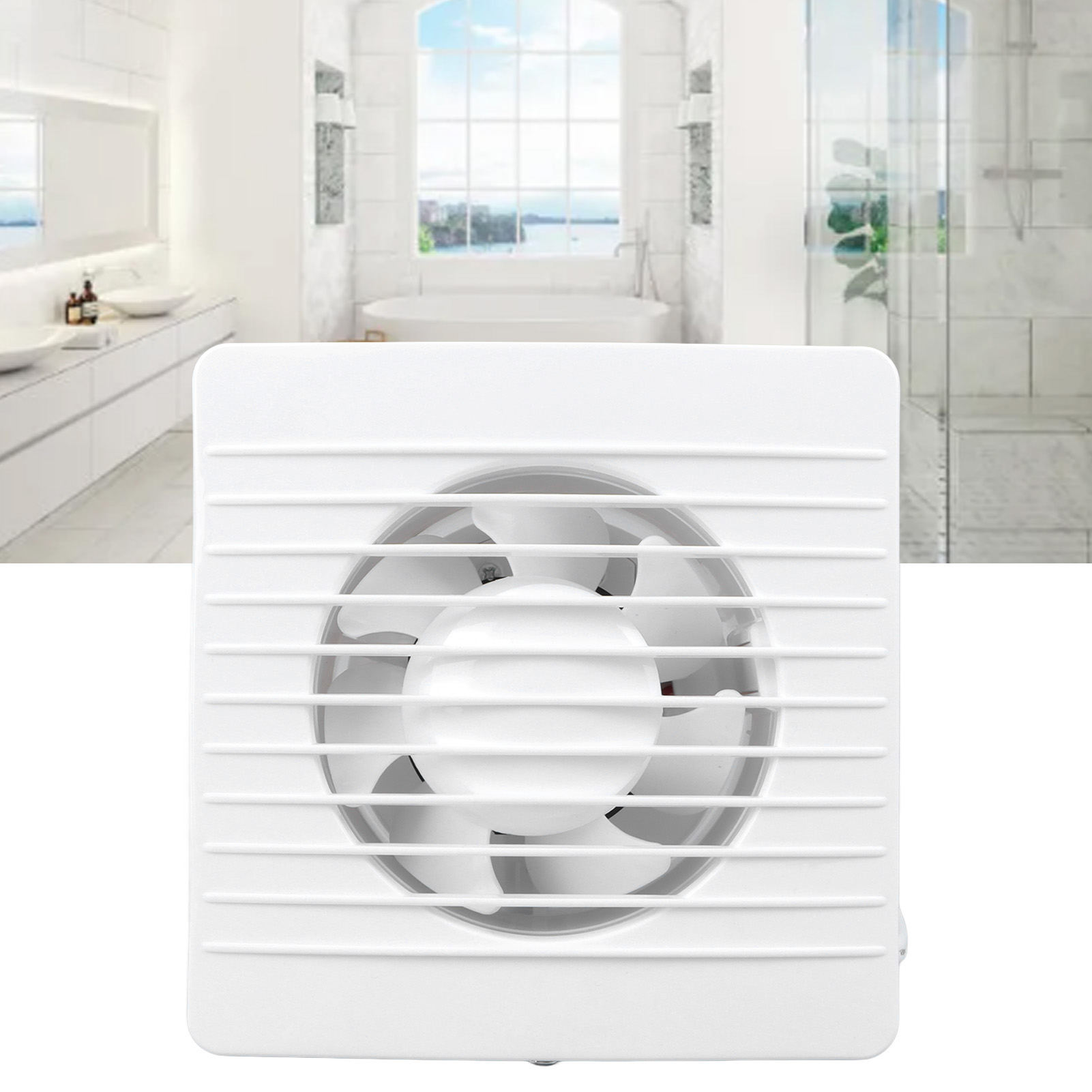 Leistungsstarker Und Leiser 10 Cm (4 Zoll) Wandlüfter Für Badezimmer/toilette