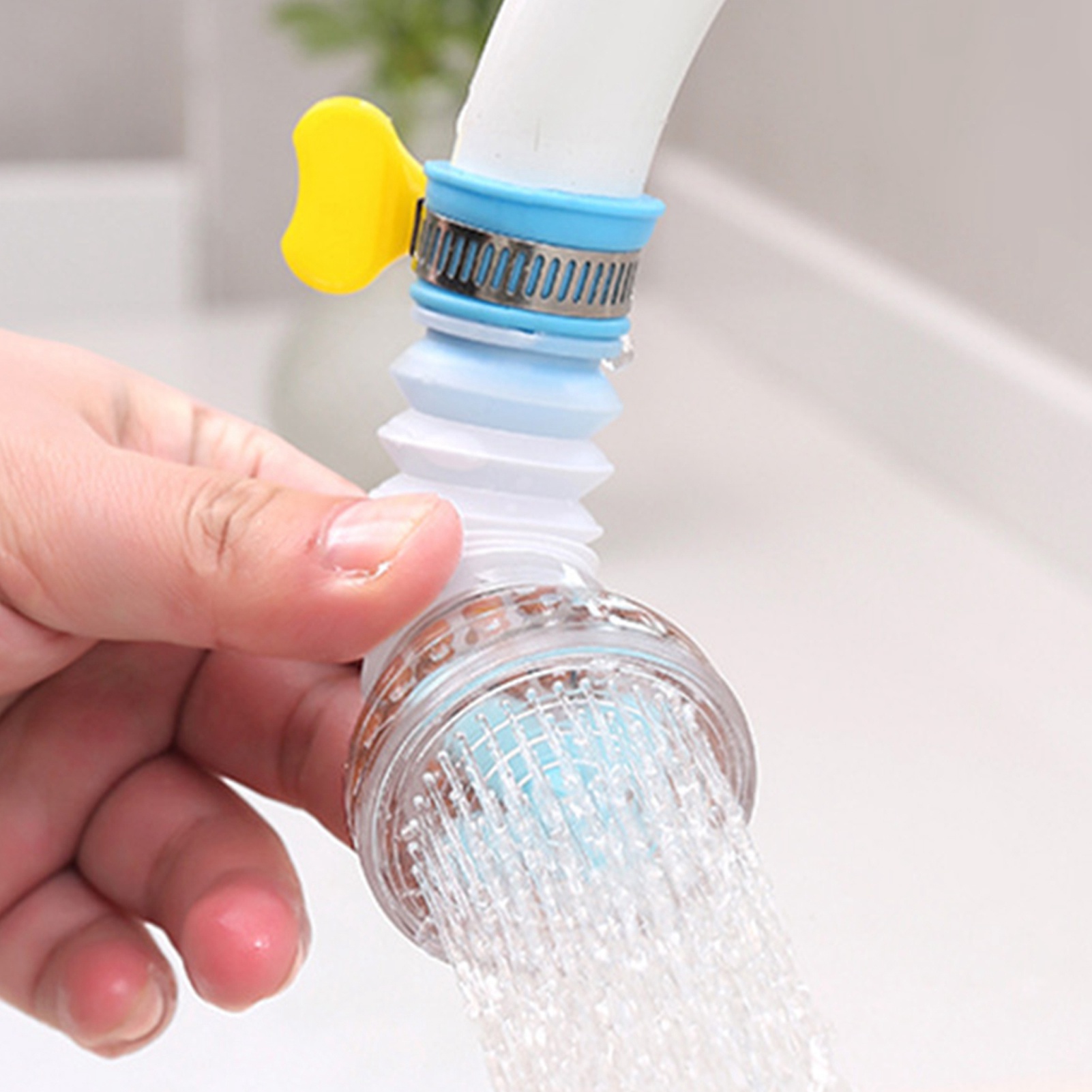 Maifan Stein-dreh-teleskop-duschkopf-spritzschutz, Wasserfilter Für Küchen- Und Haushaltsarmaturen