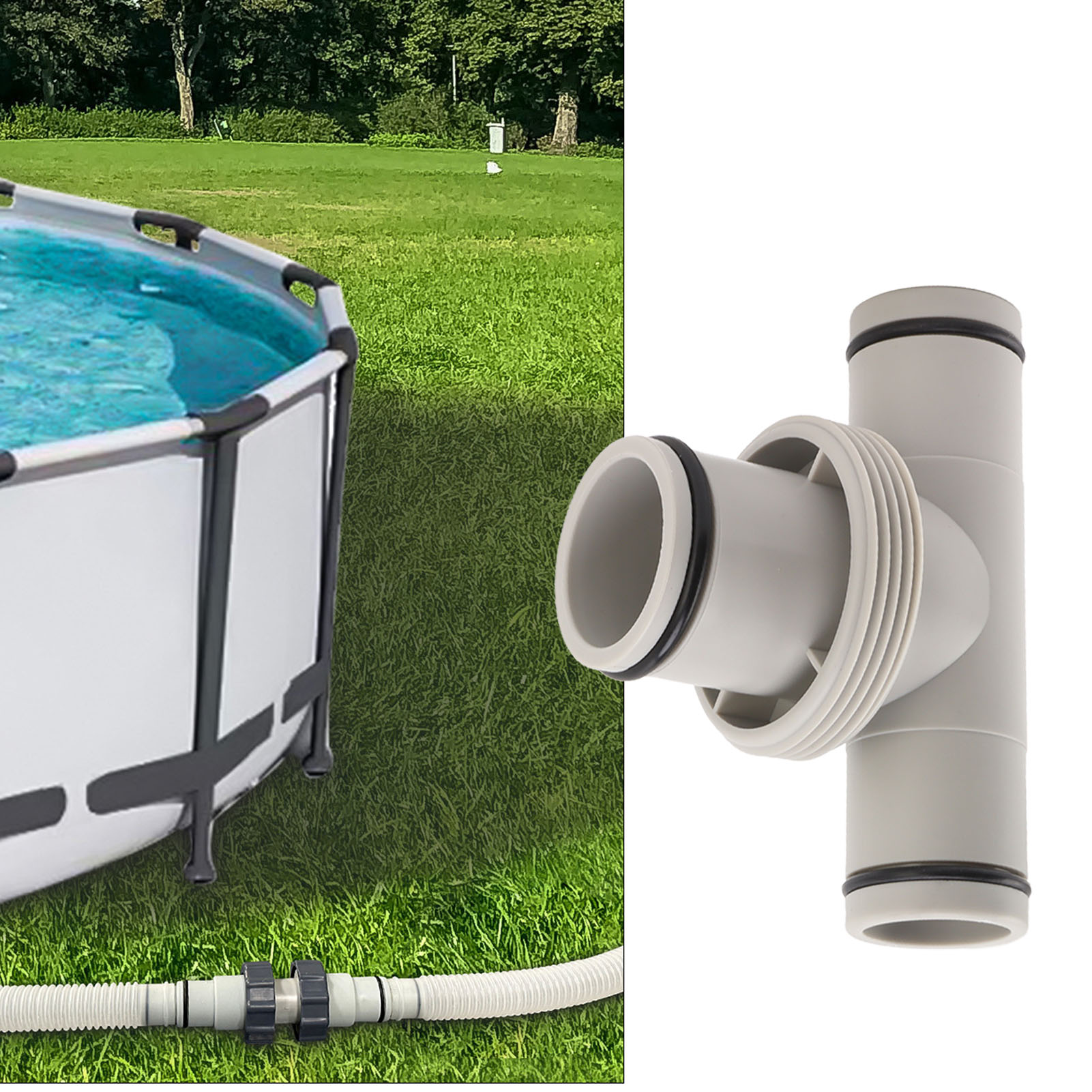 Intex-fittings Für Poolschläuche: 1,5" Bis 2 X 1,25" T-stücke