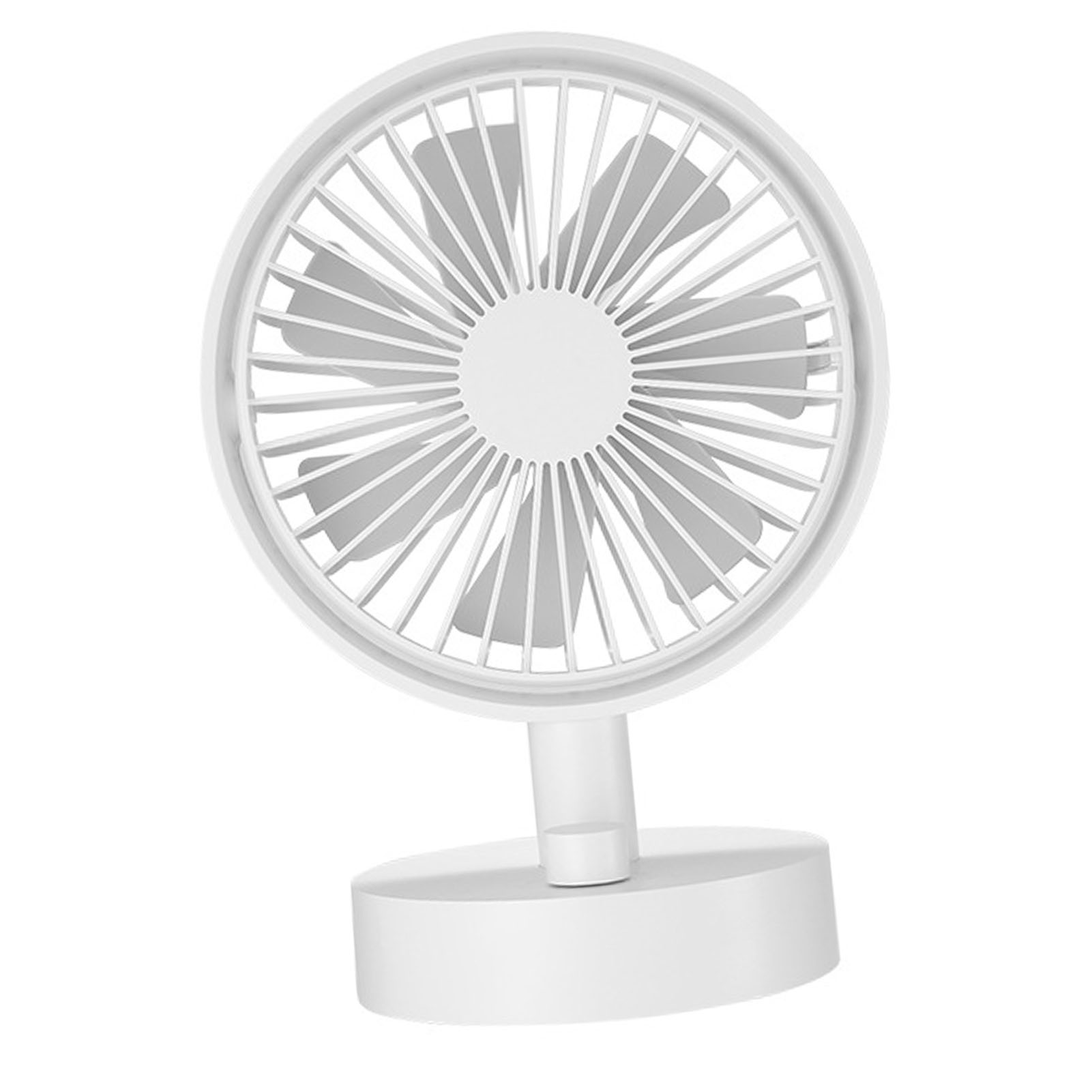 Neuer Usb-tischventilator Mit Oszillationsfunktion Für Büro Und Zuhause: Leise, Tragbar, Lange Akkulaufzeit, Einstellbare Lüftergeschwindigkeit, Stilvolles Design