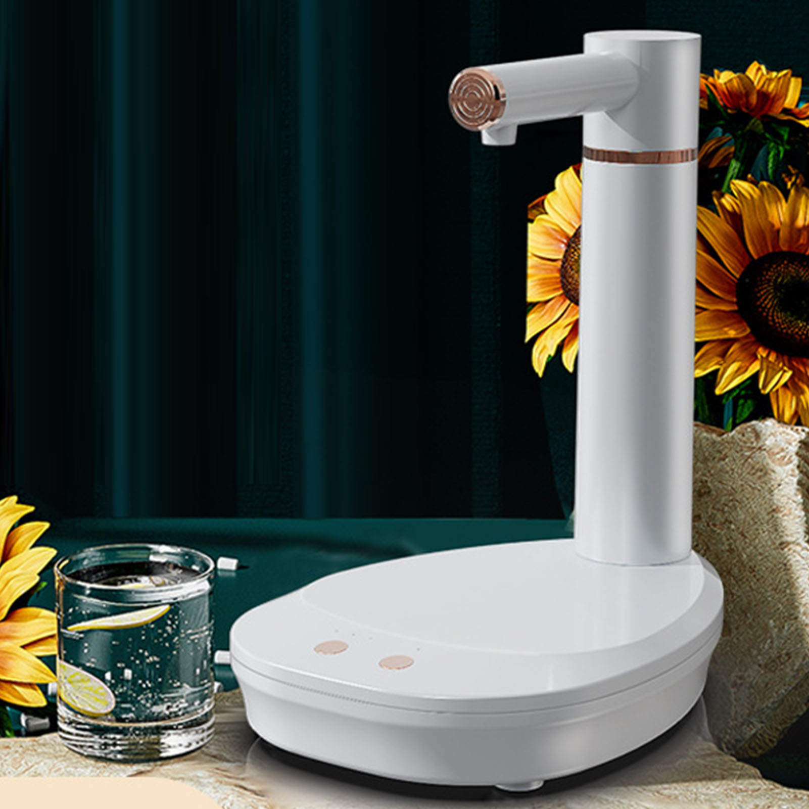 Wiederaufladbare Wasserpumpe, Elektrischer Wasserspender, Automatisches Wasserversorgungsgerät, Hauswasserversorgungsgerät