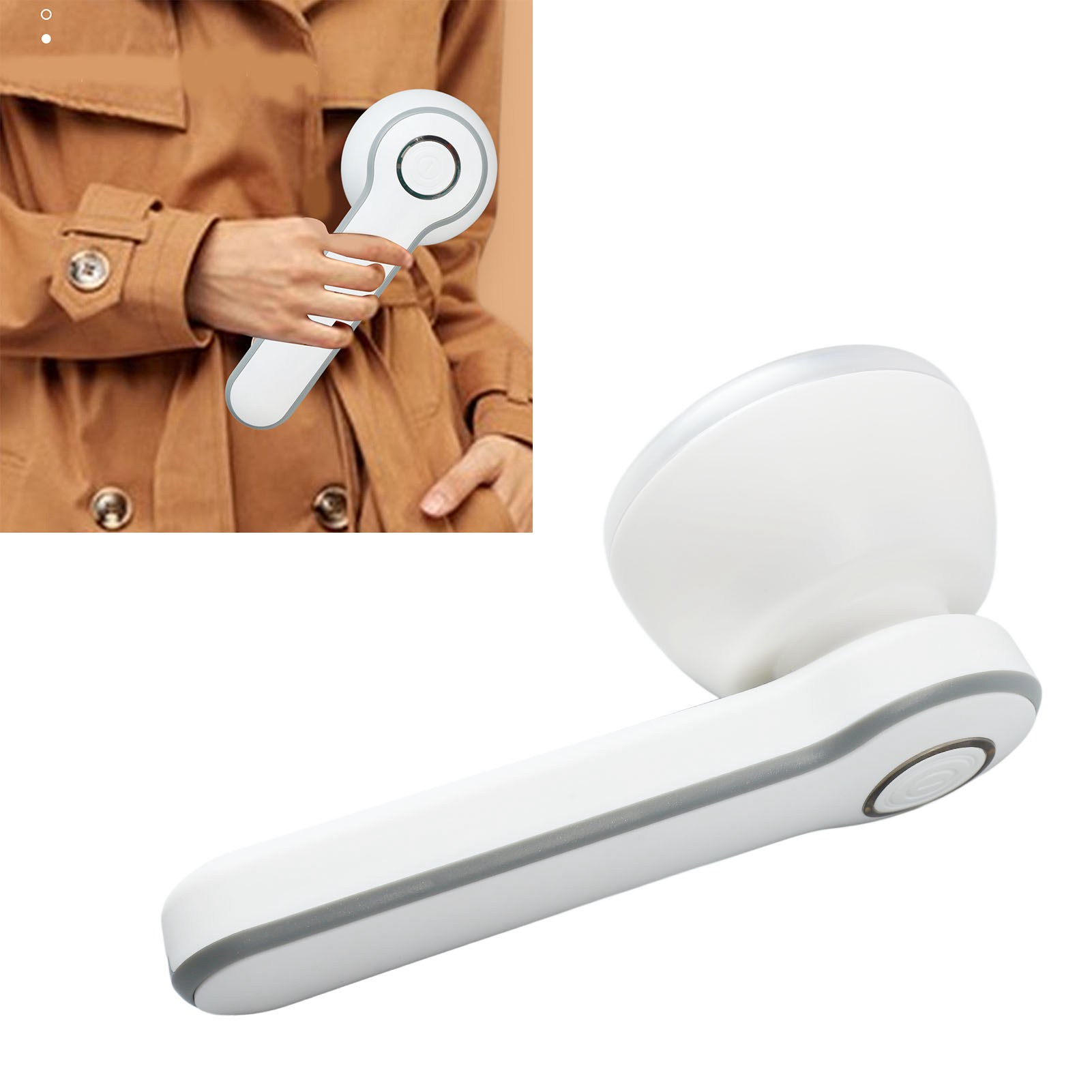 Wiederaufladbarer Grauhaarrasierer Mit Usb-anschluss Und Fusselbürste
