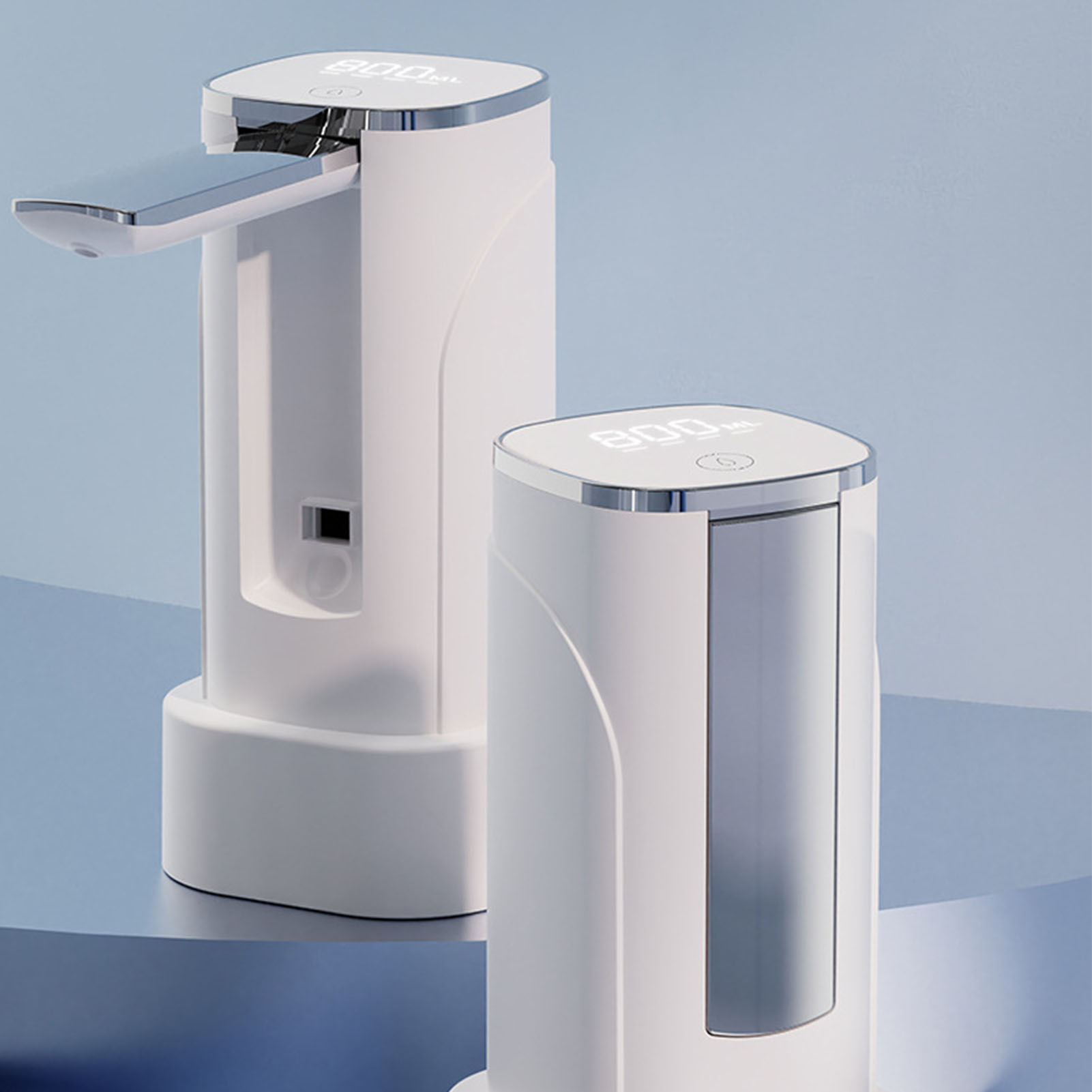 Automatische, Faltbare Wasserpumpe Mit Integriertem Tisch Und Flasche, Intelligenter Elektrischer Wasserspender Mit Quantitativer Dosierung, Flaschenwasserpumpe