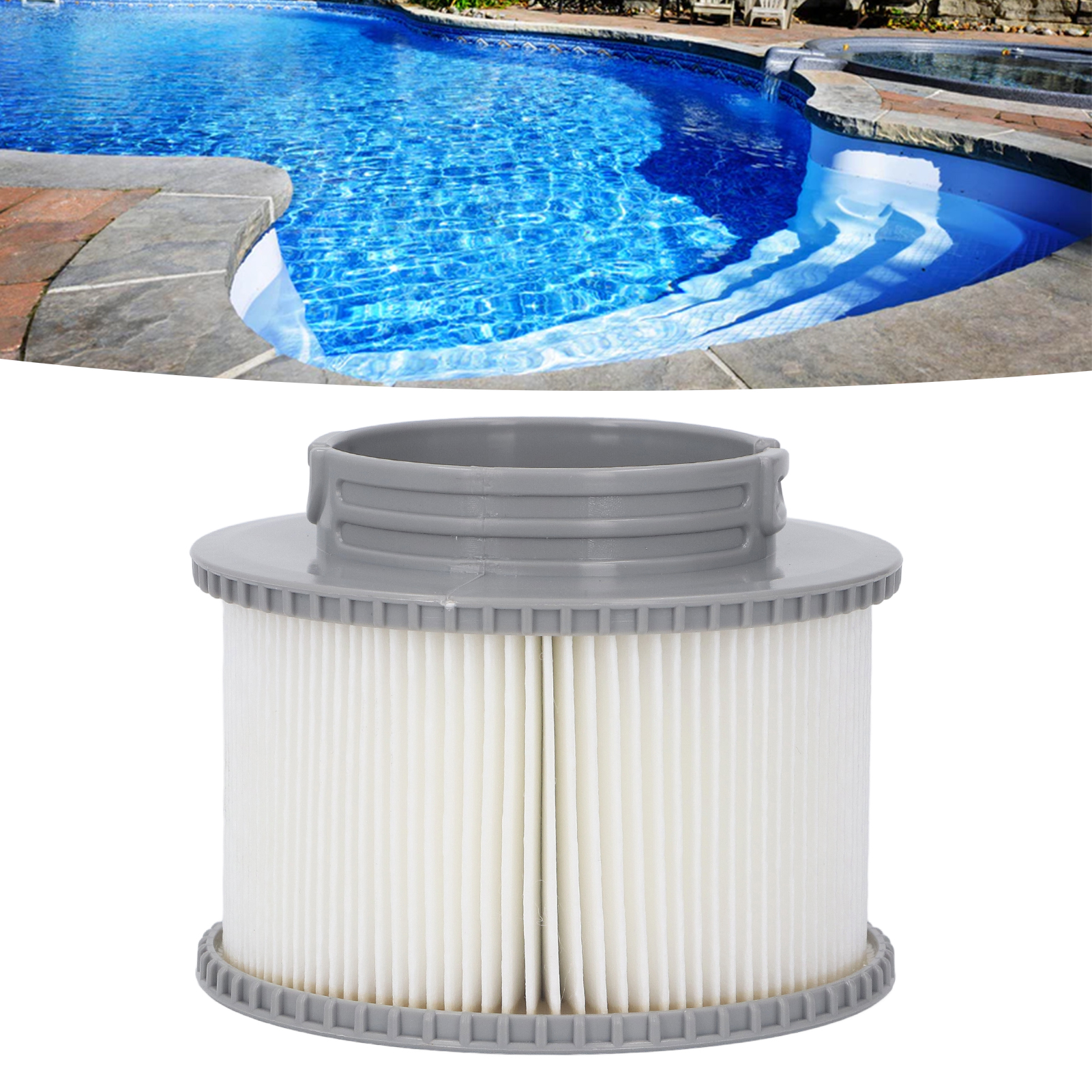 Geeignet Für Den Aufblasbaren Poolfilter Mspa Fd2089, Filterkartuschen Für Aufblasbare Pools Im Haushalt, Strandpools Und Badewannen.