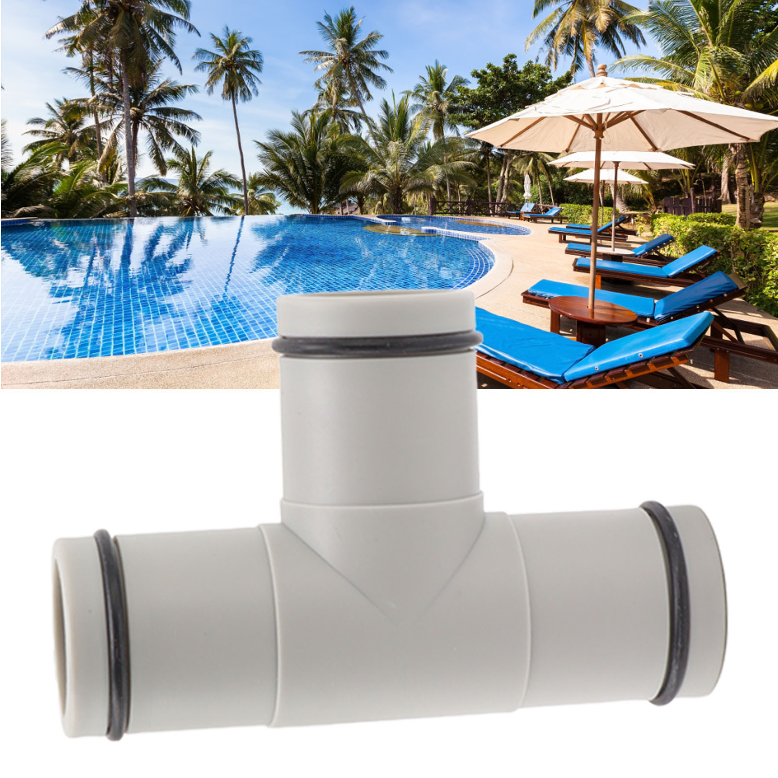 Intex 1,25" T-stück Für Poolschläuche