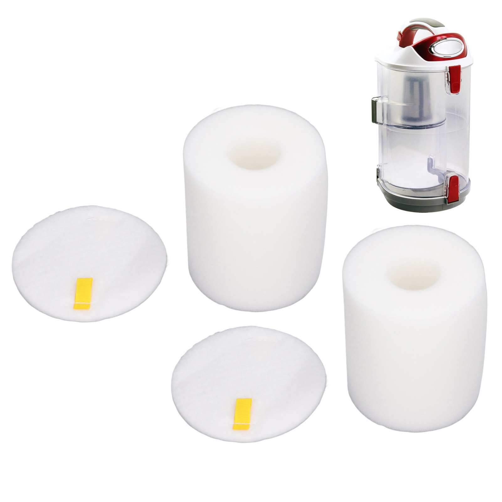 Filterwatte Kompatibel Mit Shark Staubsaugern Nv500/nv501/nv502/nv503/nv505/nv510/nv520/nv552/uv560/xff500