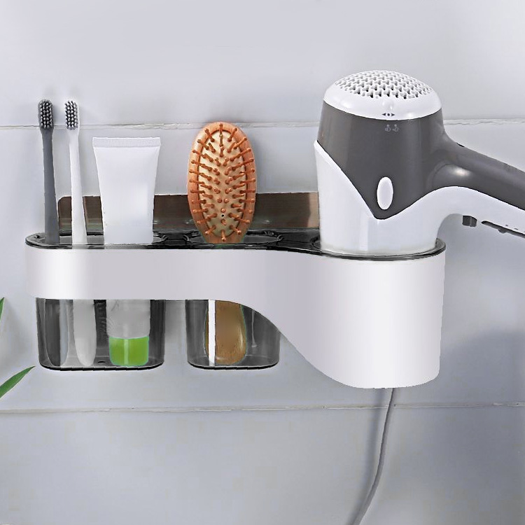 Wandregal Ohne Bohren Für Badezimmer/wc-halterung/föhnhalterung/spülbeckenablage