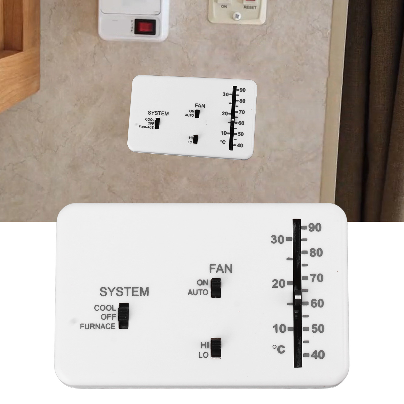 Gilt Für Dometic-wohnmobile, Die Mit Einem Analogen Thermostat Ausgestattet Sind (referenz 3106995.032).